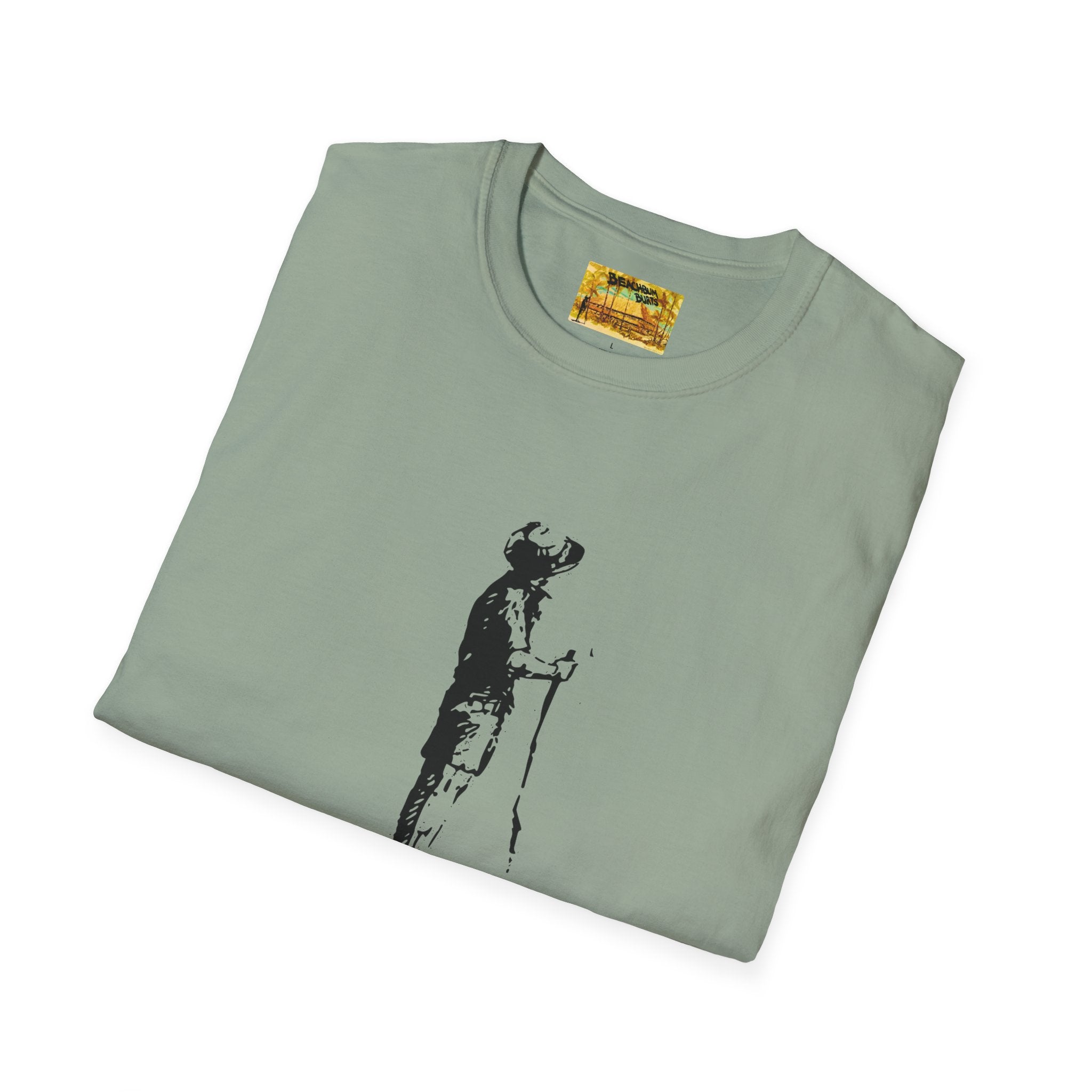 Beach Bum Burt's - Gone  But Not Forgotten - Men's Woman's T-Shirt - Cool Casual Wear, Summer Vibes, Gift for Beach Lovers,  Relaxed Style