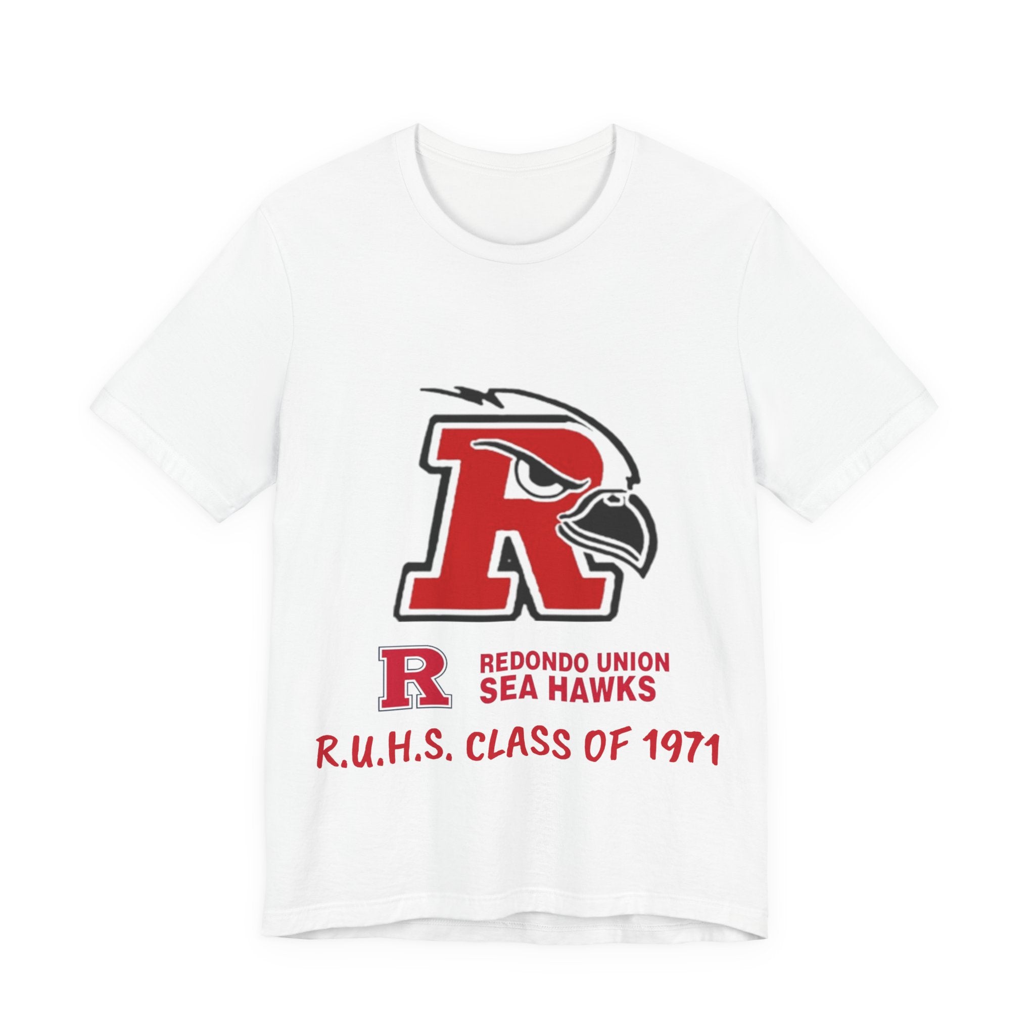 Redondo Union High School Class of 1971 - Unisex Jersey Short Sleeve Tee