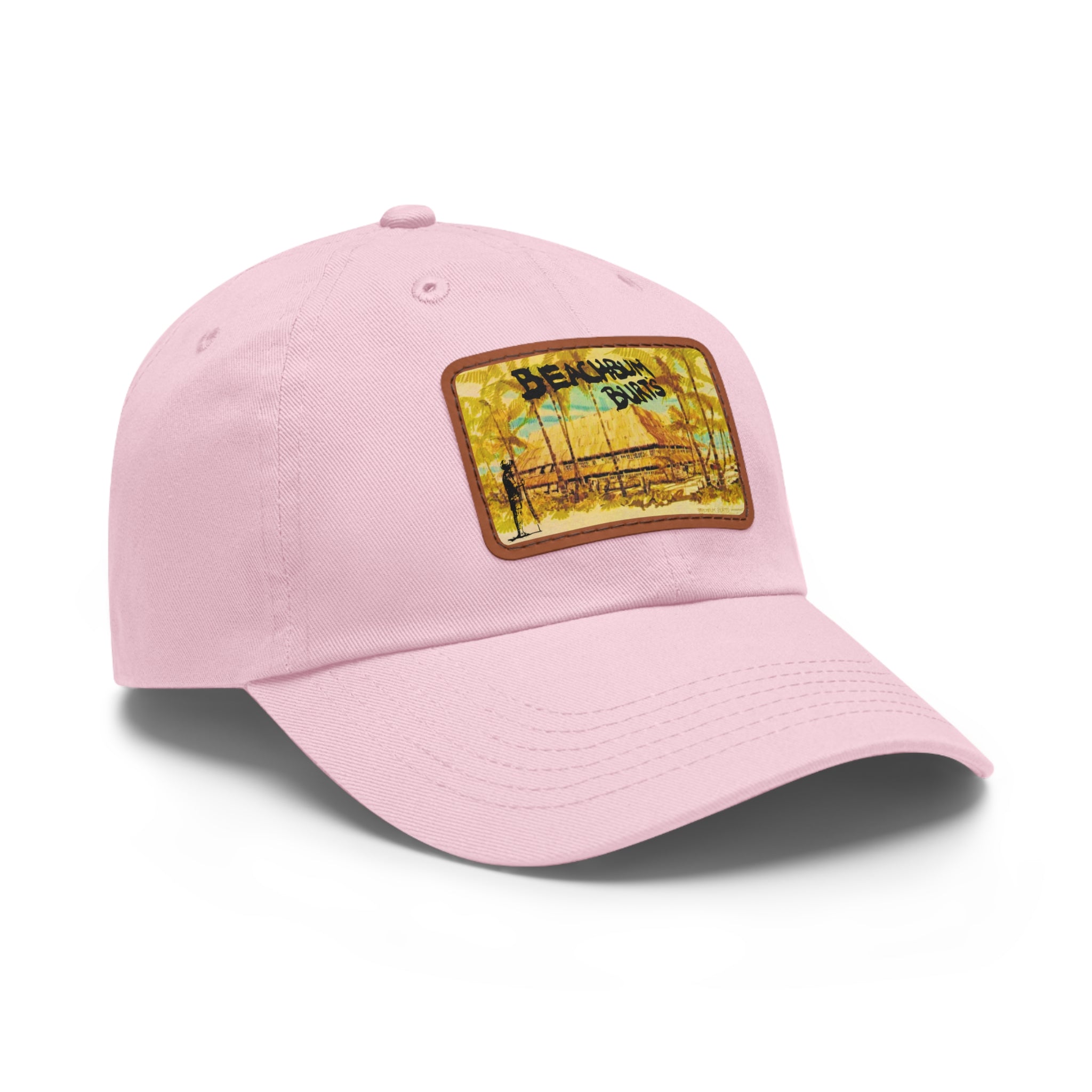 Beach Bum Burts Redondo Beach California - Beach Vibes Mom and Dad Hat, Relaxed Fit Cap, Gift for Dad, Casual Summer Hat