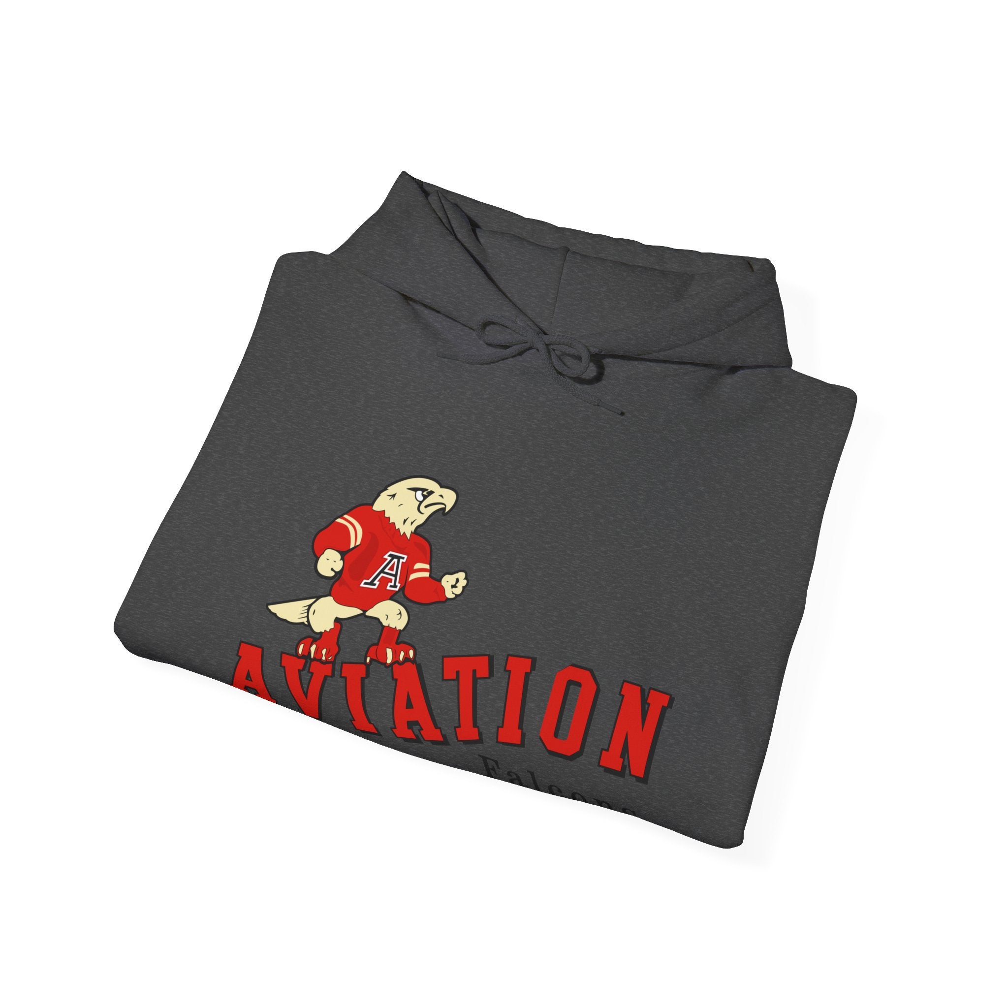 Aviation High School Redondo Beach California  M/W Heavy Blend Hooded Sweatshirt
