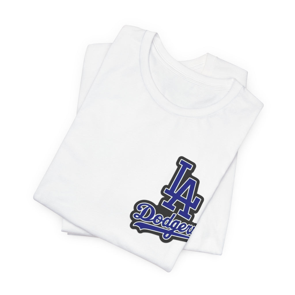Los Angeles (Front and Back Printing) Mens Womans Jersey Short Sleeve Tee