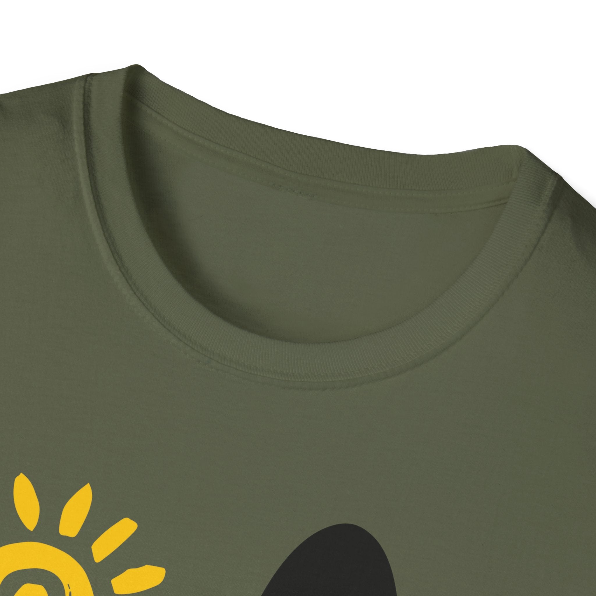 Hermosa Beach Long Board Unisex Softstyle T-Shirt