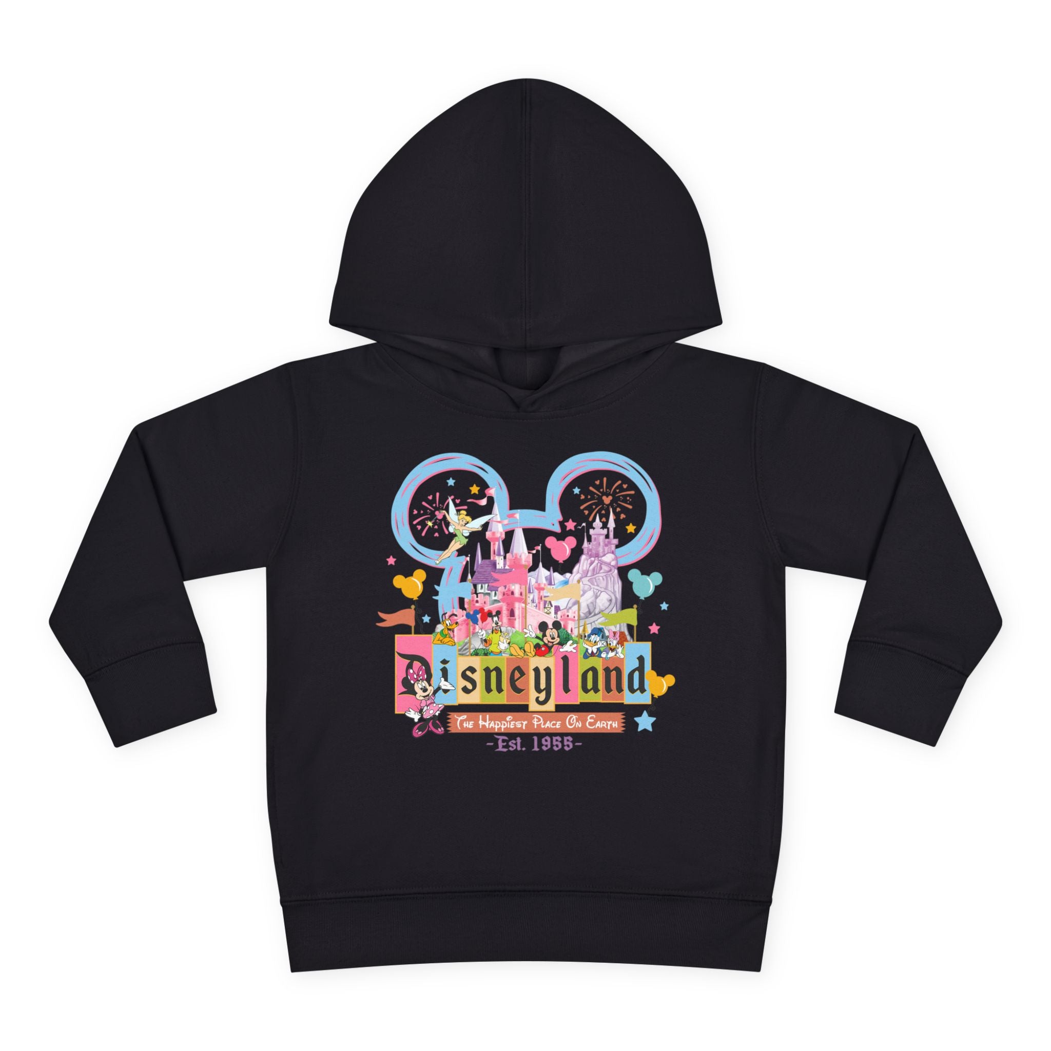 Disneyland Way Back Machine Castle Mickeee Ears Hoodie | Toddler Pullover