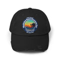 Distressed Baseball Cap - Manhattan Beach Hometown Fair 2026 Sunset Logo