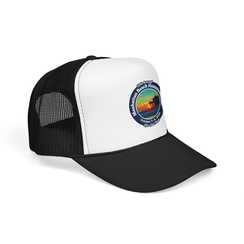 Trucker Hat — Manhattan Beach Hometown Fair Sunset Logo