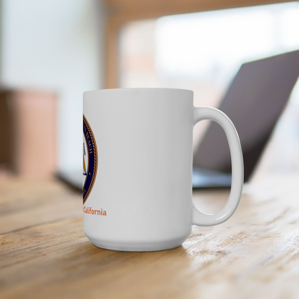 Manhattan Beach California Ceramic Mug 15oz