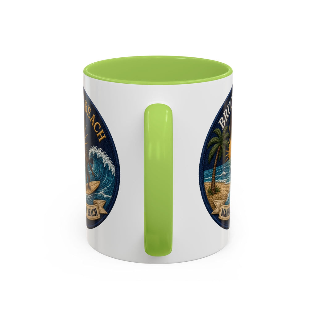 Bruce's Beach Manhattan Beach Surf Mug – Accent Coffee Cup (11/15oz)