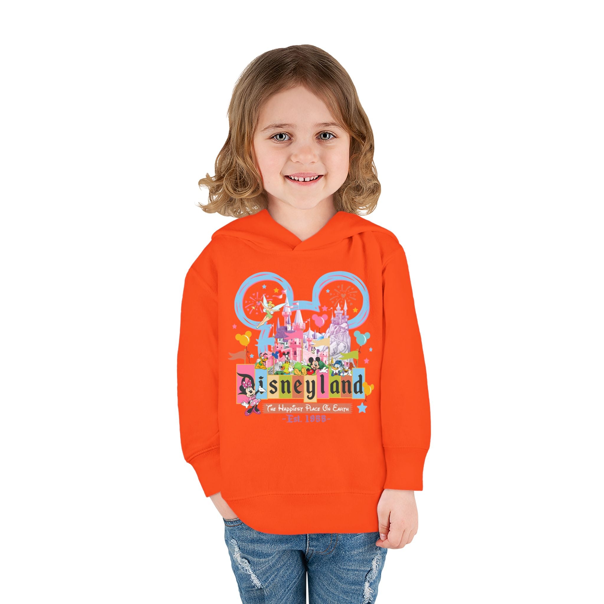 Disneyland Way Back Machine Castle Mickeee Ears Hoodie | Toddler Pullover