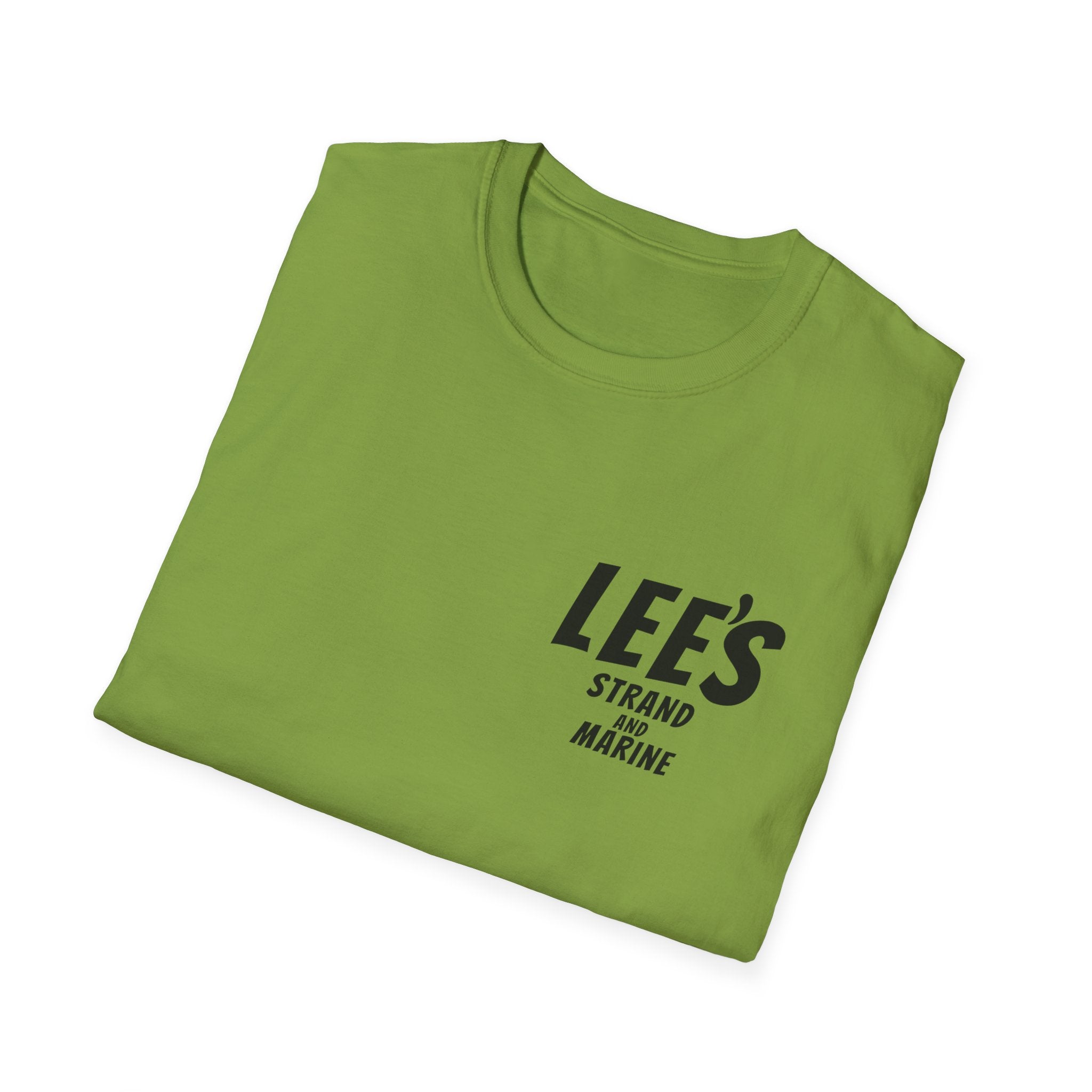 Greasy Lee's Manhattan Beach Old School T-Shirt | Marine and Strand Manhattan Beach Vintage Surf Design