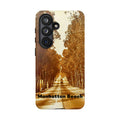 Phone Cases Manhattan Beach Rosecrans Ave Early 60's Tough Cases 90266 California, iPhone Samsung Google Pixel Protective Cover, Vintage