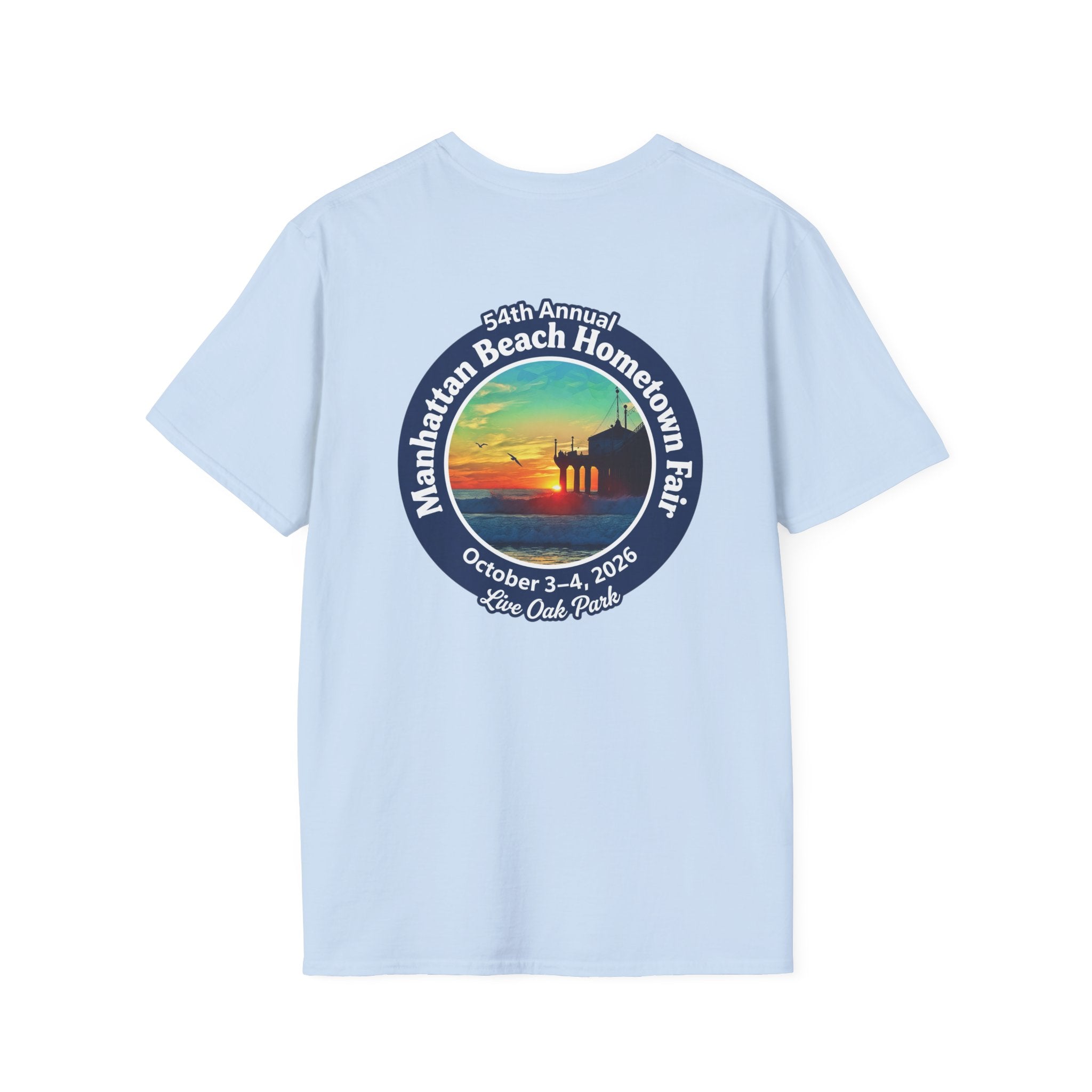 Manhattan Beach Hometown Fair Sunset T-Shirt 2026