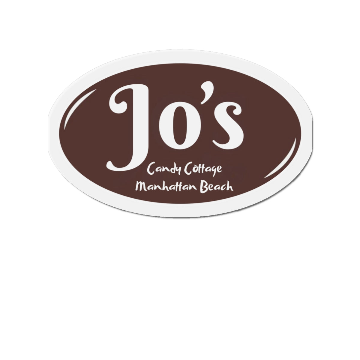 Joe's Candy Cottage Manhattan Beach Die-Cut Magnet IYKYK