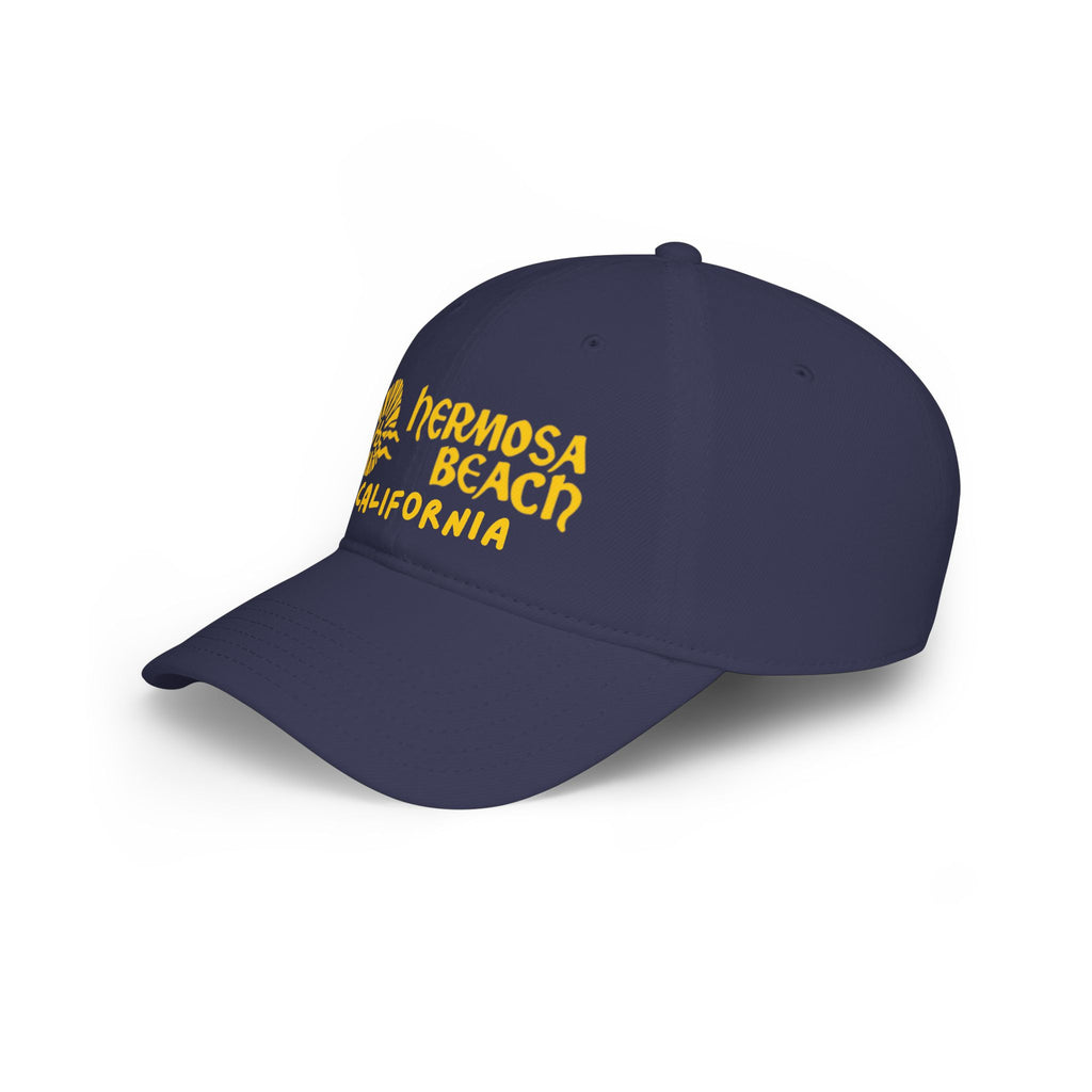Hermosa Beach California Low Profile Baseball Cap