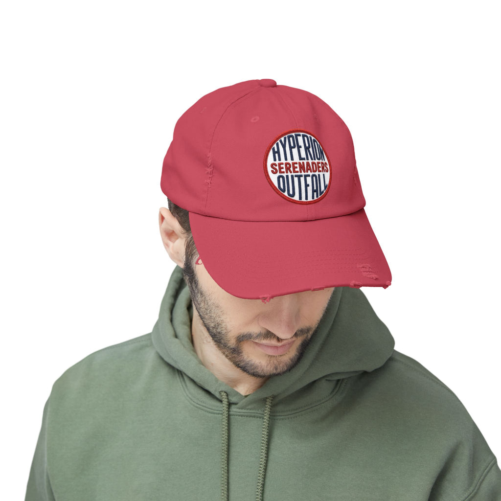 Distressed Cap — "Hyperion Outfall Serenaders" Manhattan Beach Patch Hat