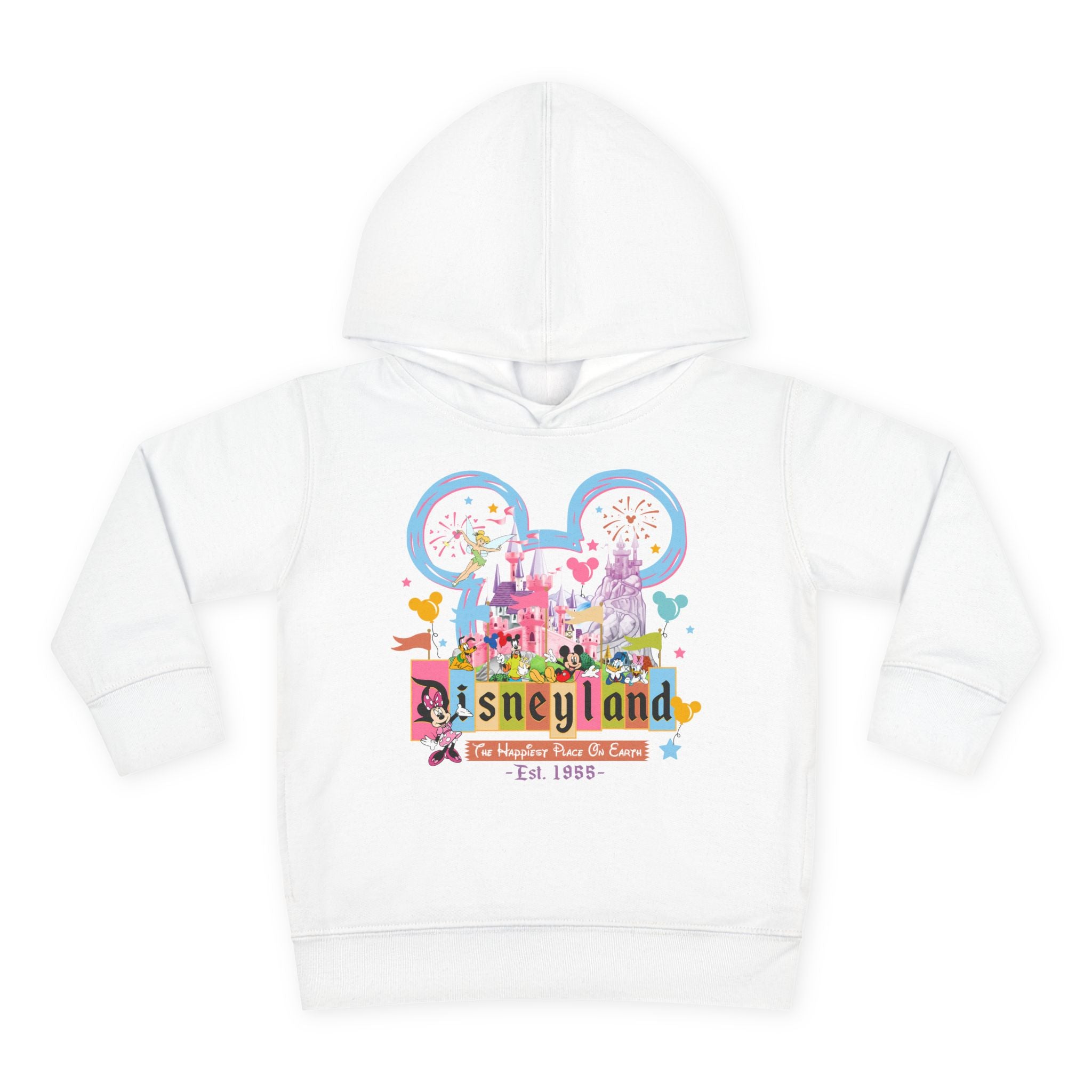 Disneyland Way Back Machine Castle Mickeee Ears Hoodie | Toddler Pullover