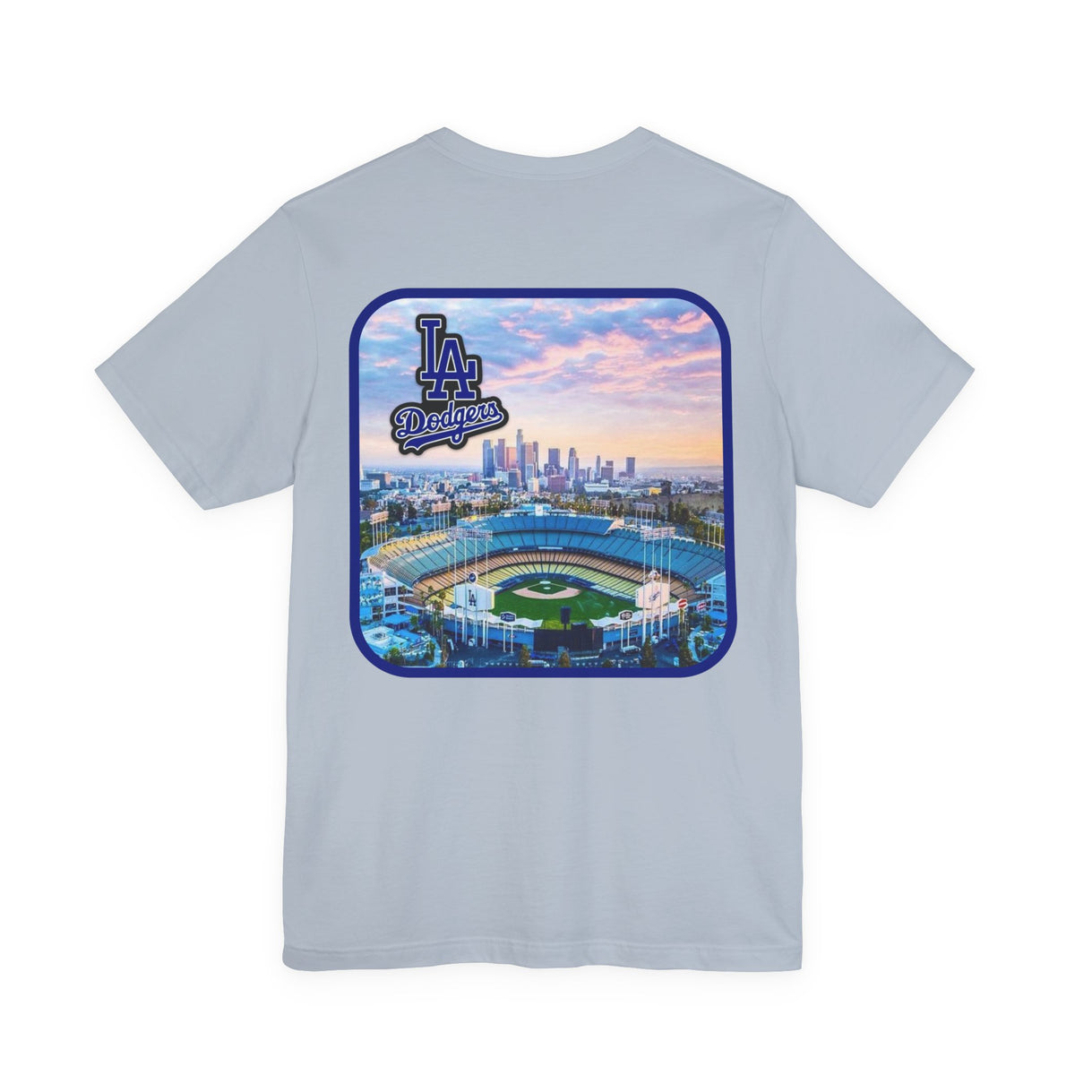 Los Angeles (Front and Back Printing) Mens Womans Jersey Short Sleeve Tee
