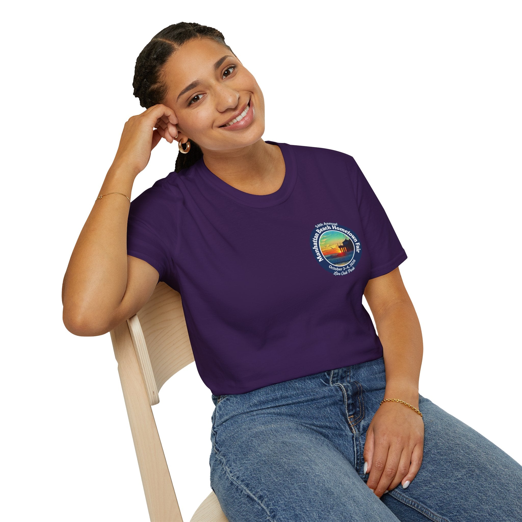 Manhattan Beach Hometown Fair Sunset T-Shirt 2026