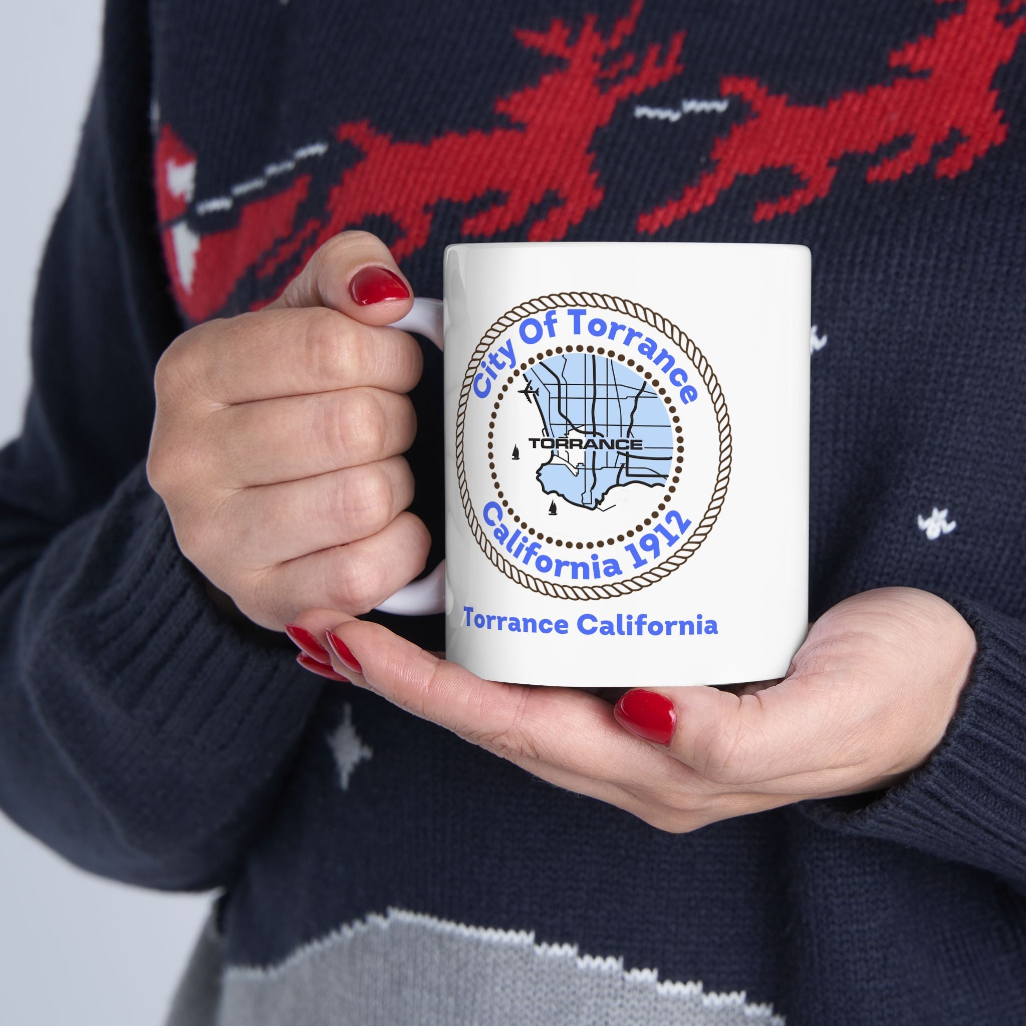 Torrance California Ceramic Mug — 11oz & 15oz
