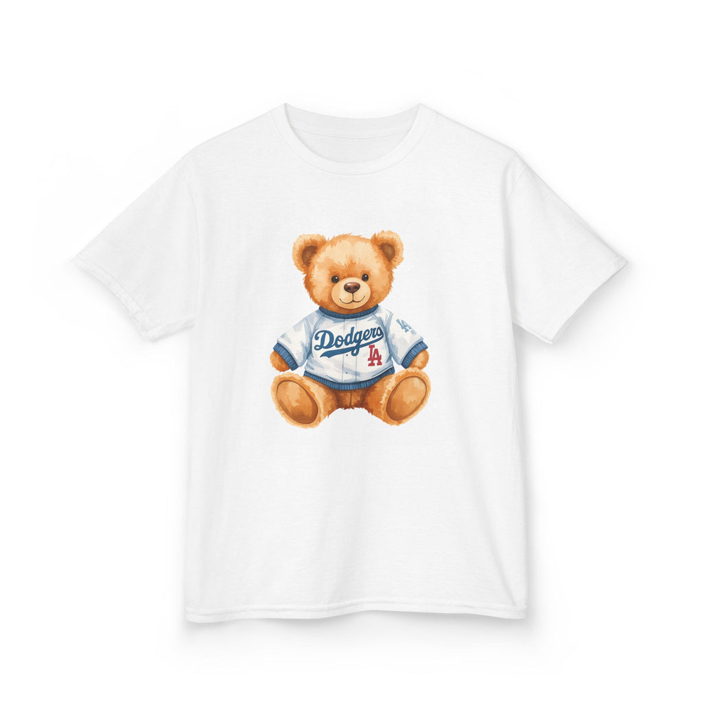 Teddy Bear Tee, Kids Baseball Shirt | Cute Plush Mascot