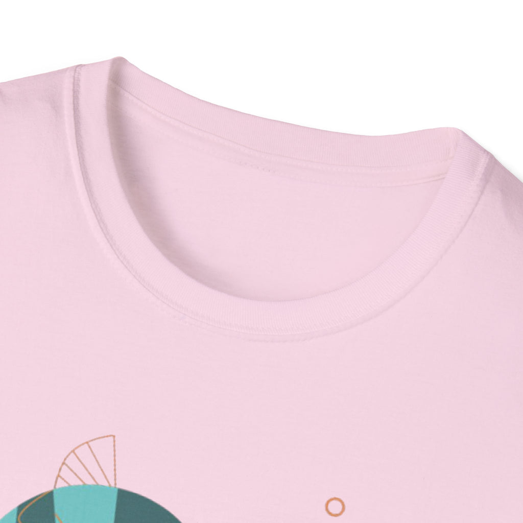 Metlox Pottery Fish Trio T-Shirt | Minimal Ocean Illustration