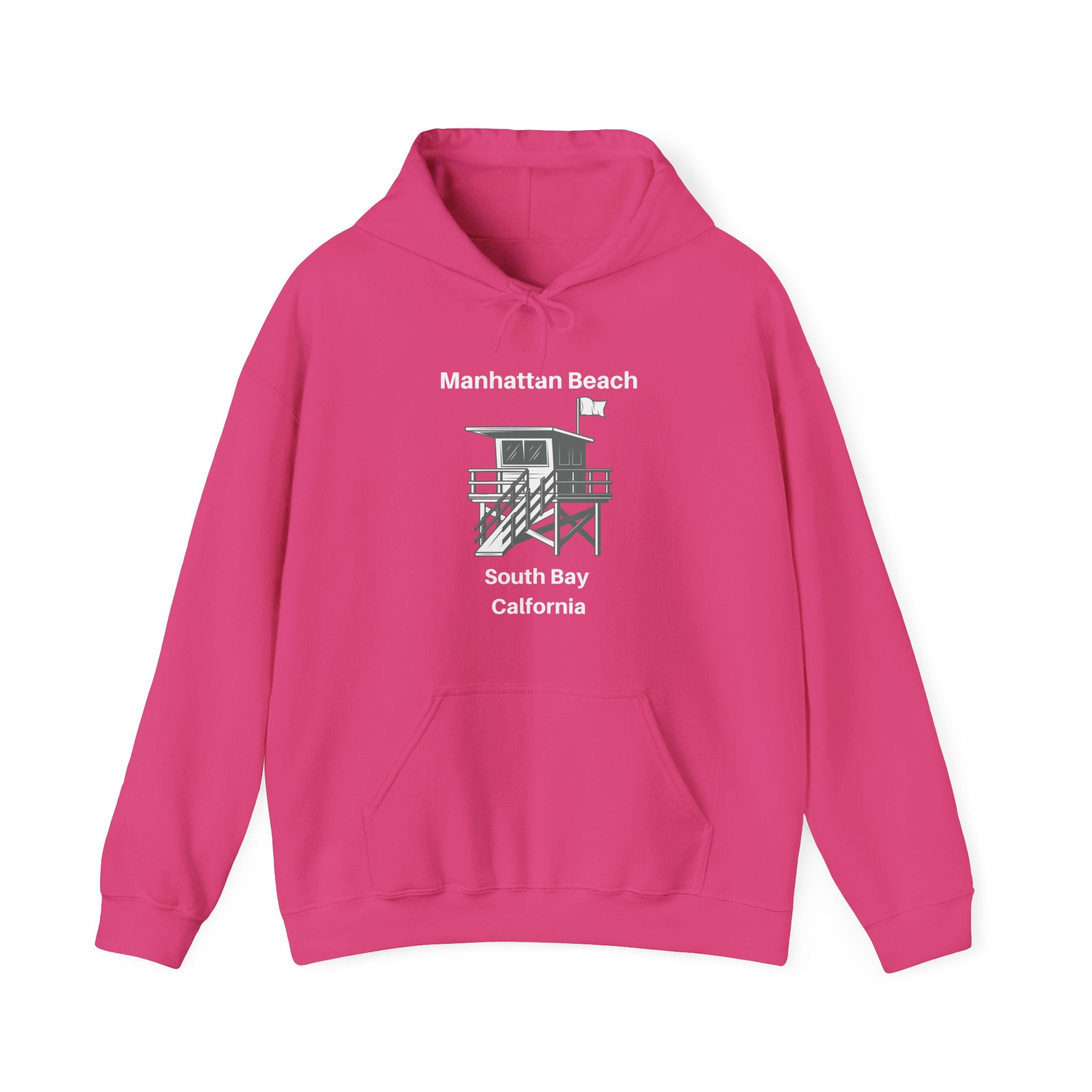 Manhattan Beach South Bay California Unisex Heavy Blend™ Hooded Sweatshirt