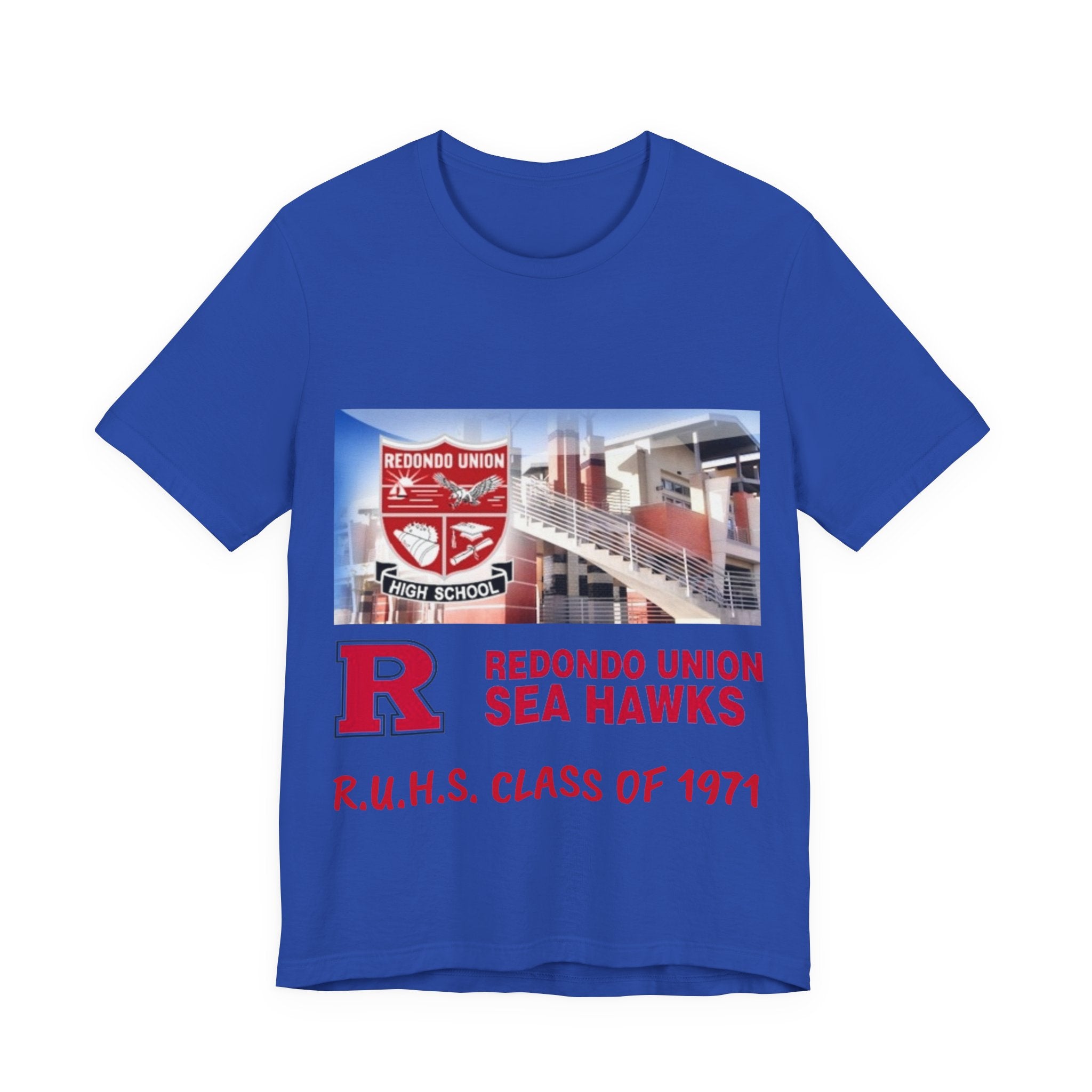 Redondo Union High School Class of 1971 - Unisex Jersey Short Sleeve Tee
