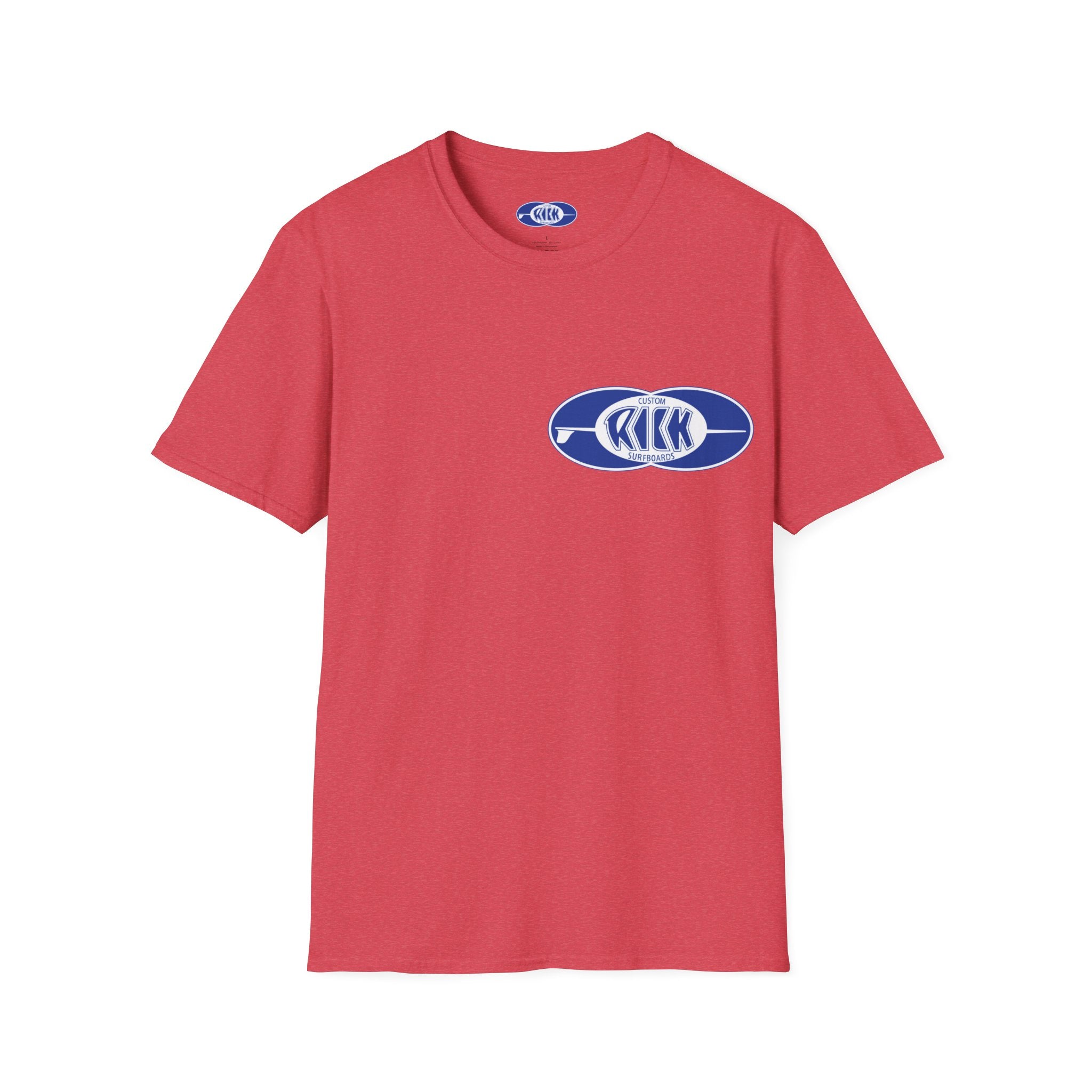 Rick Surfboards Graphic T-Shirt — Printed Front & Back (Multiple Colors)