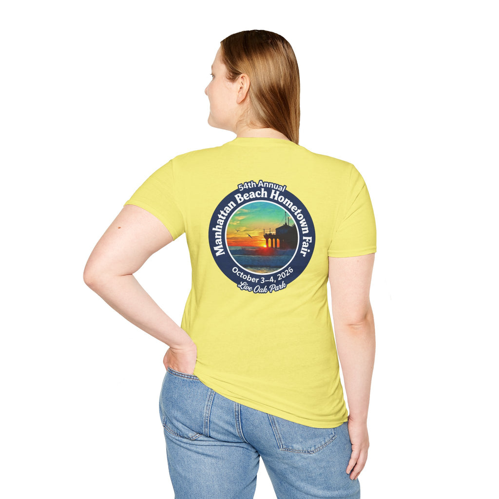Manhattan Beach Hometown Fair Sunset T-Shirt 2026