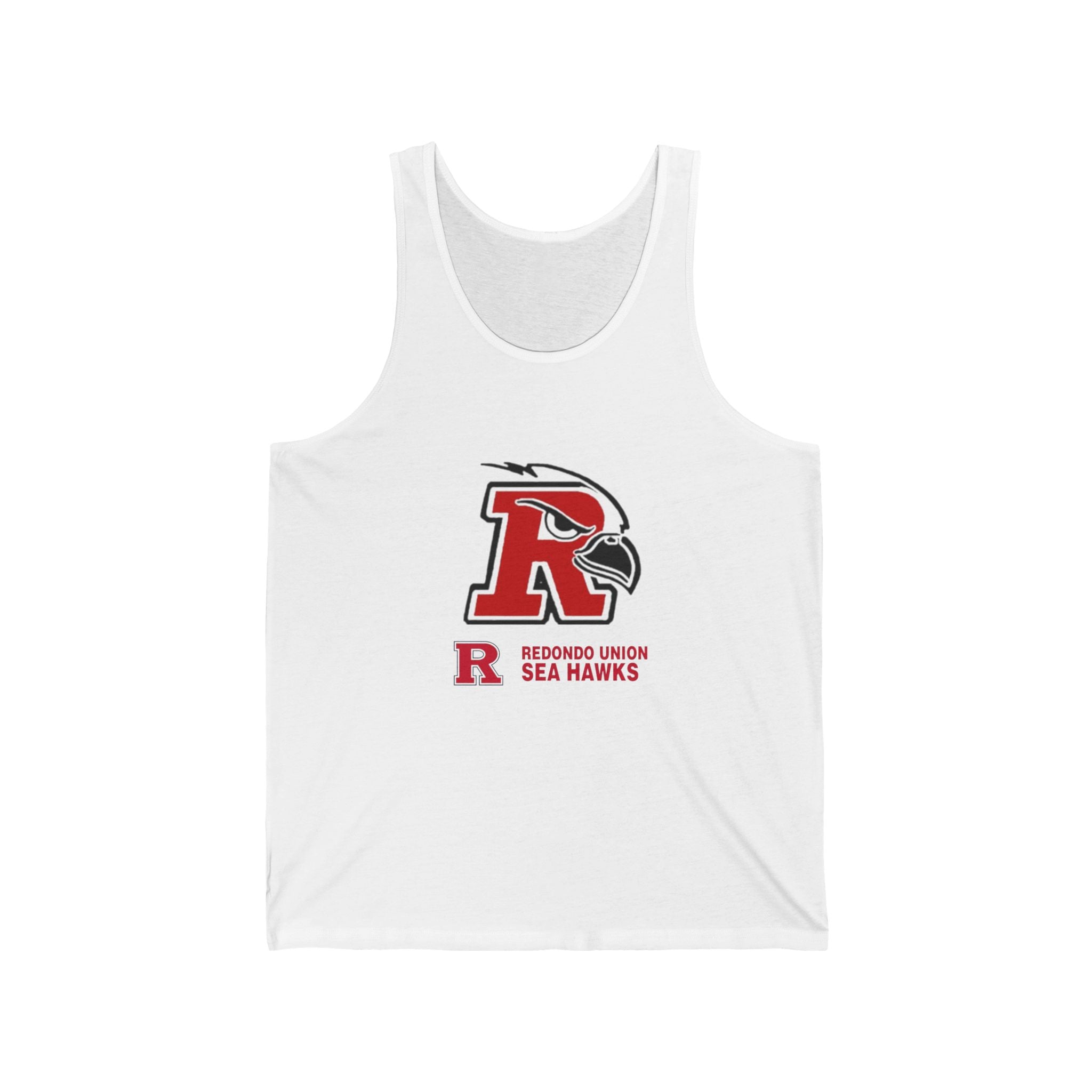 Redondo Beach Union High School - Unisex Tank Top RUHS Seahawks, Sleeveless Tee, Beach School Team Apparel, Vintage Sports Shirt, College