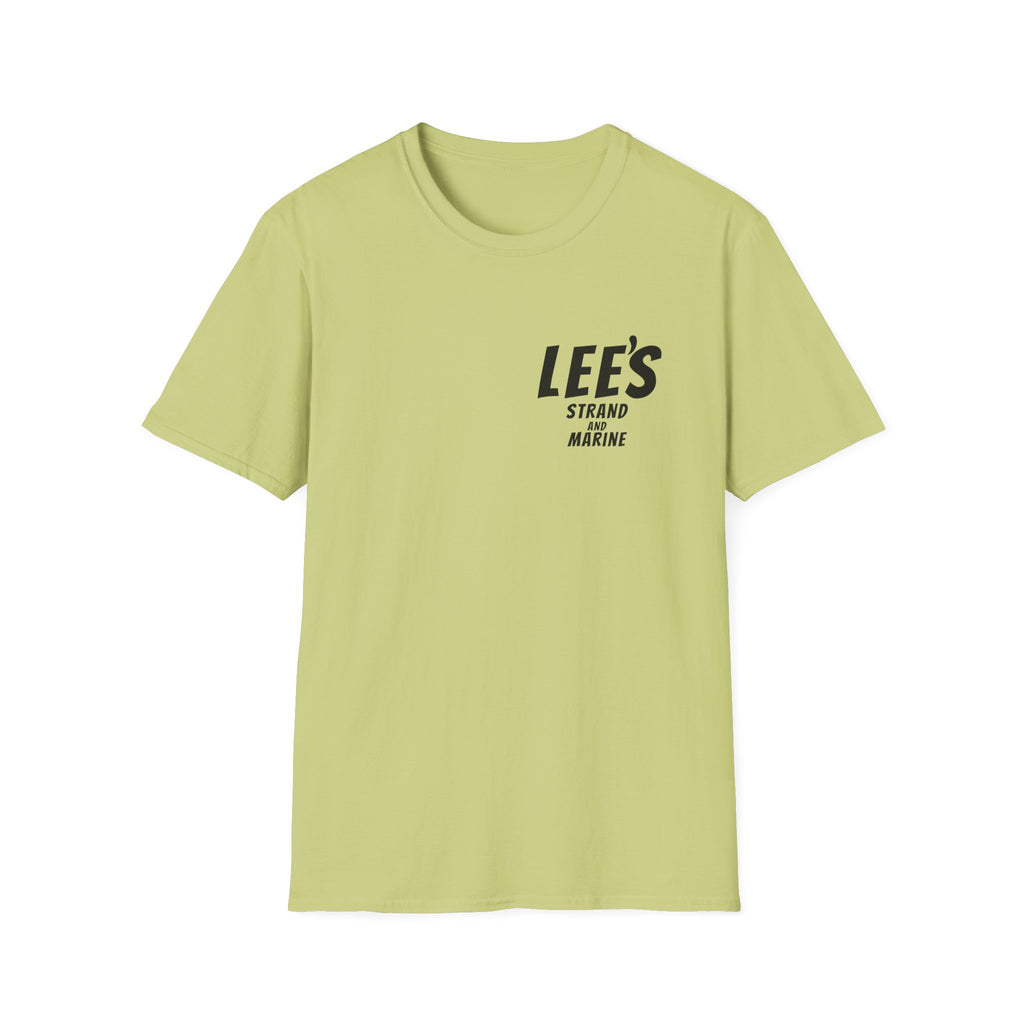 Greasy Lee's Manhattan Beach Old School T-Shirt | Marine and Strand Manhattan Beach Vintage Surf Design