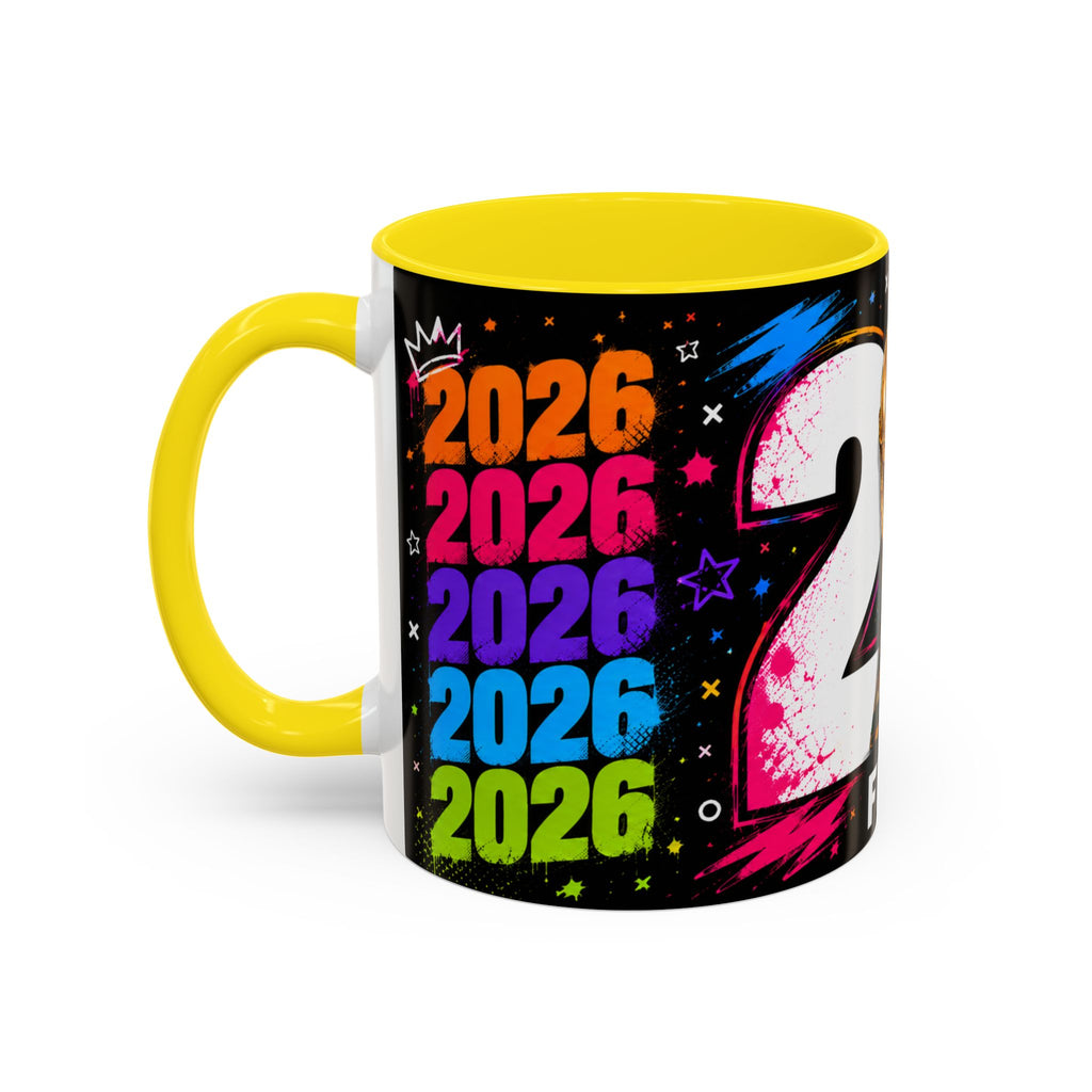 2026 FIFA World Cup Coffee Mug — Colorful Trophy Design (11/15oz)