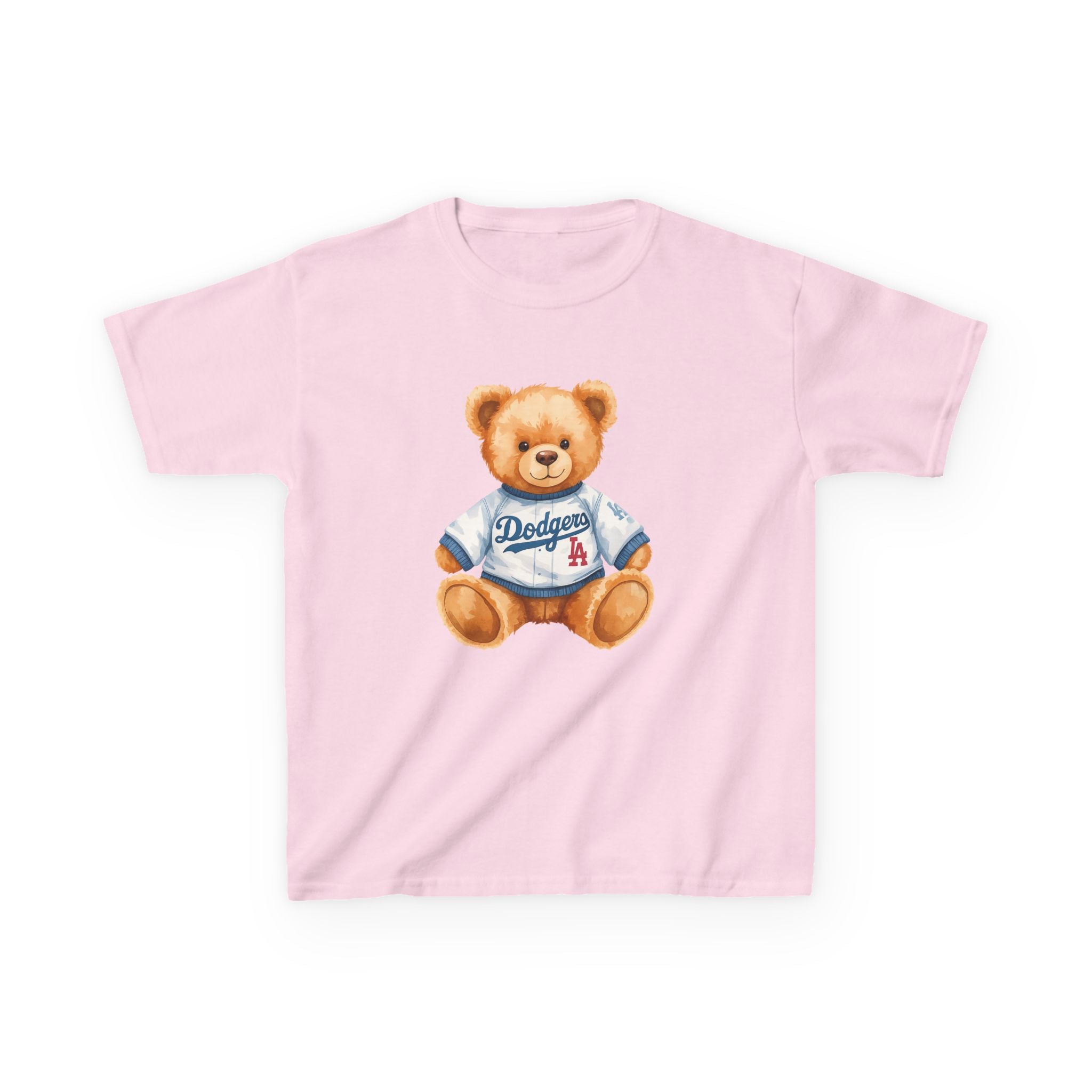 Teddy Bear Tee, Kids Baseball Shirt | Cute Plush Mascot