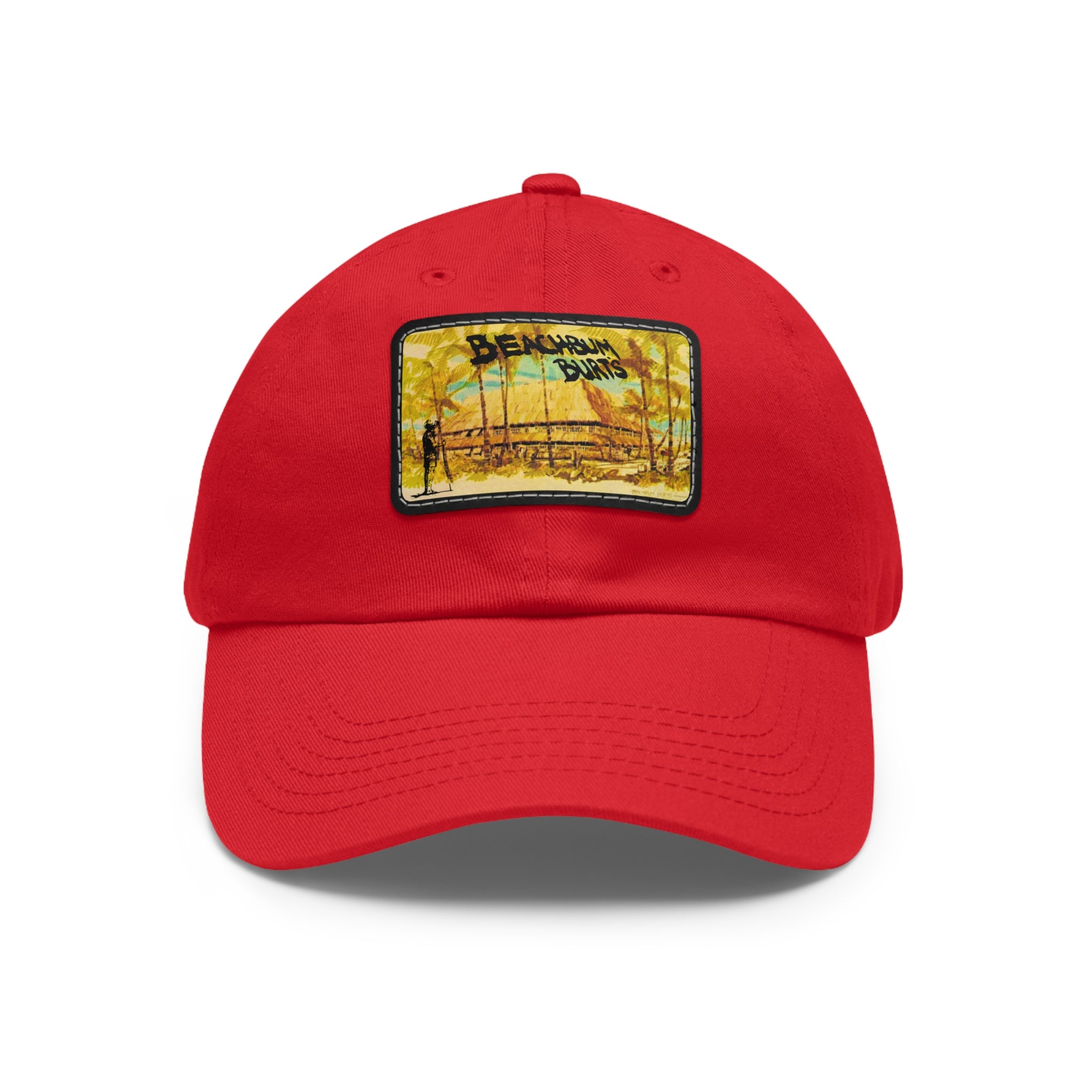 Beach Bum Burts Redondo Beach California - Beach Vibes Mom and Dad Hat, Relaxed Fit Cap, Gift for Dad, Casual Summer Hat