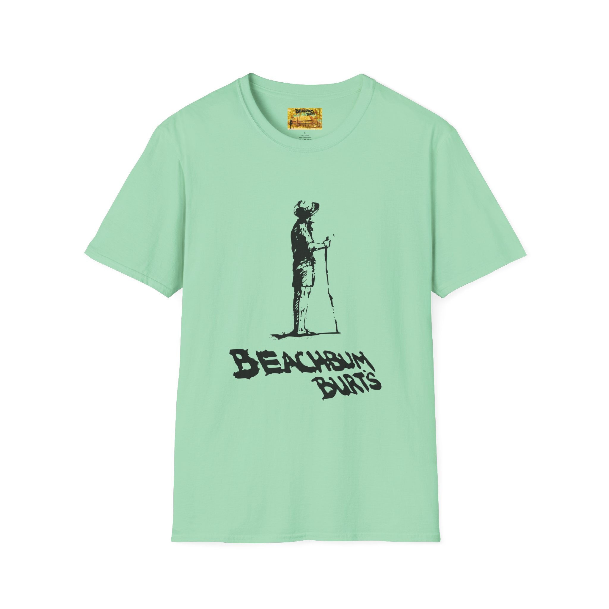 Beach Bum Burt's - Gone  But Not Forgotten - Men's Woman's T-Shirt - Cool Casual Wear, Summer Vibes, Gift for Beach Lovers,  Relaxed Style