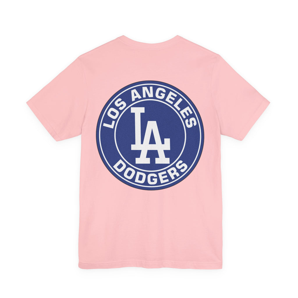 Los Angeles Doyers (Front and Back Printing) Mens Womans Jersey Short Sleeve Tee