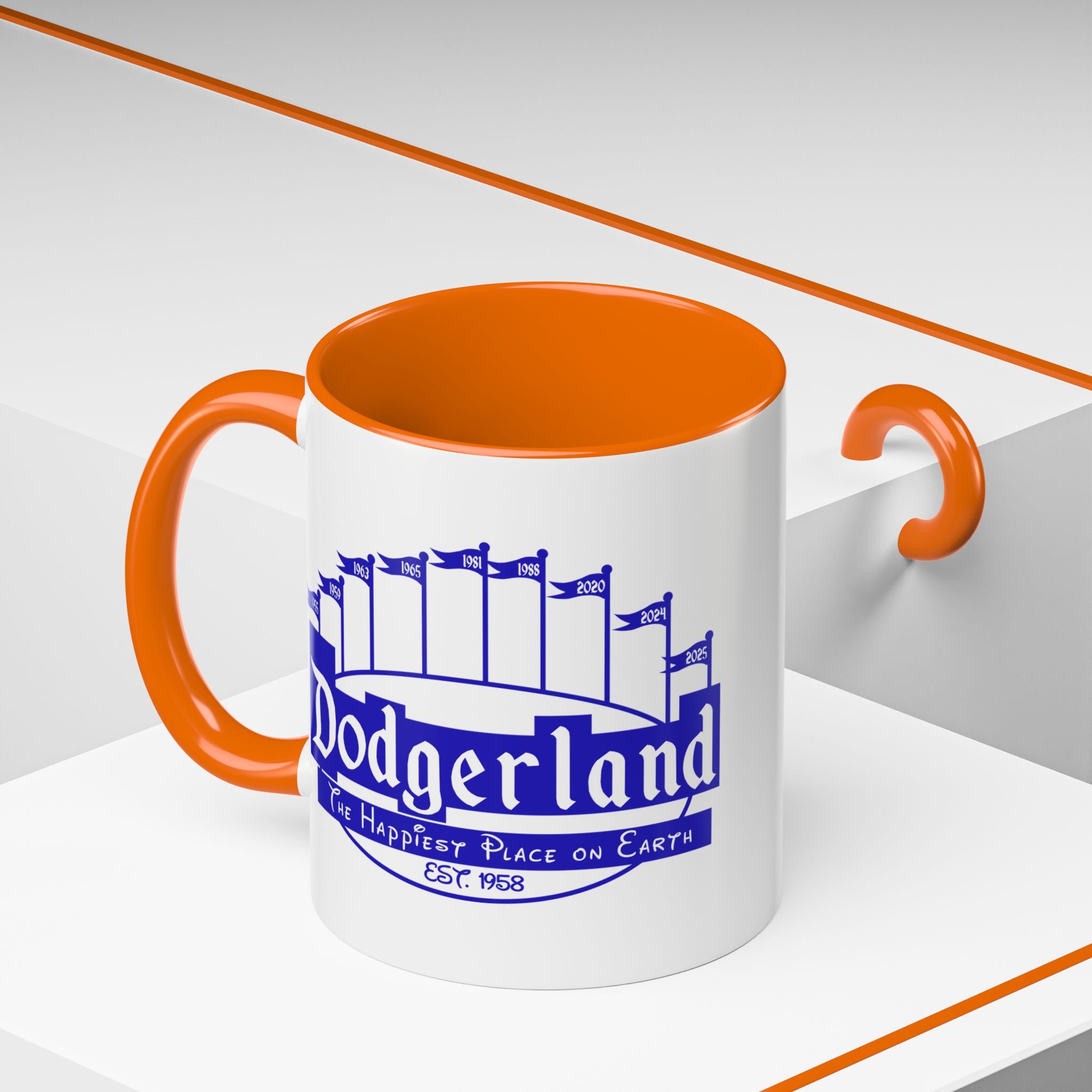 DodgerLAnd Logo Mug | Accent Coffee Mug 11oz or 15oz