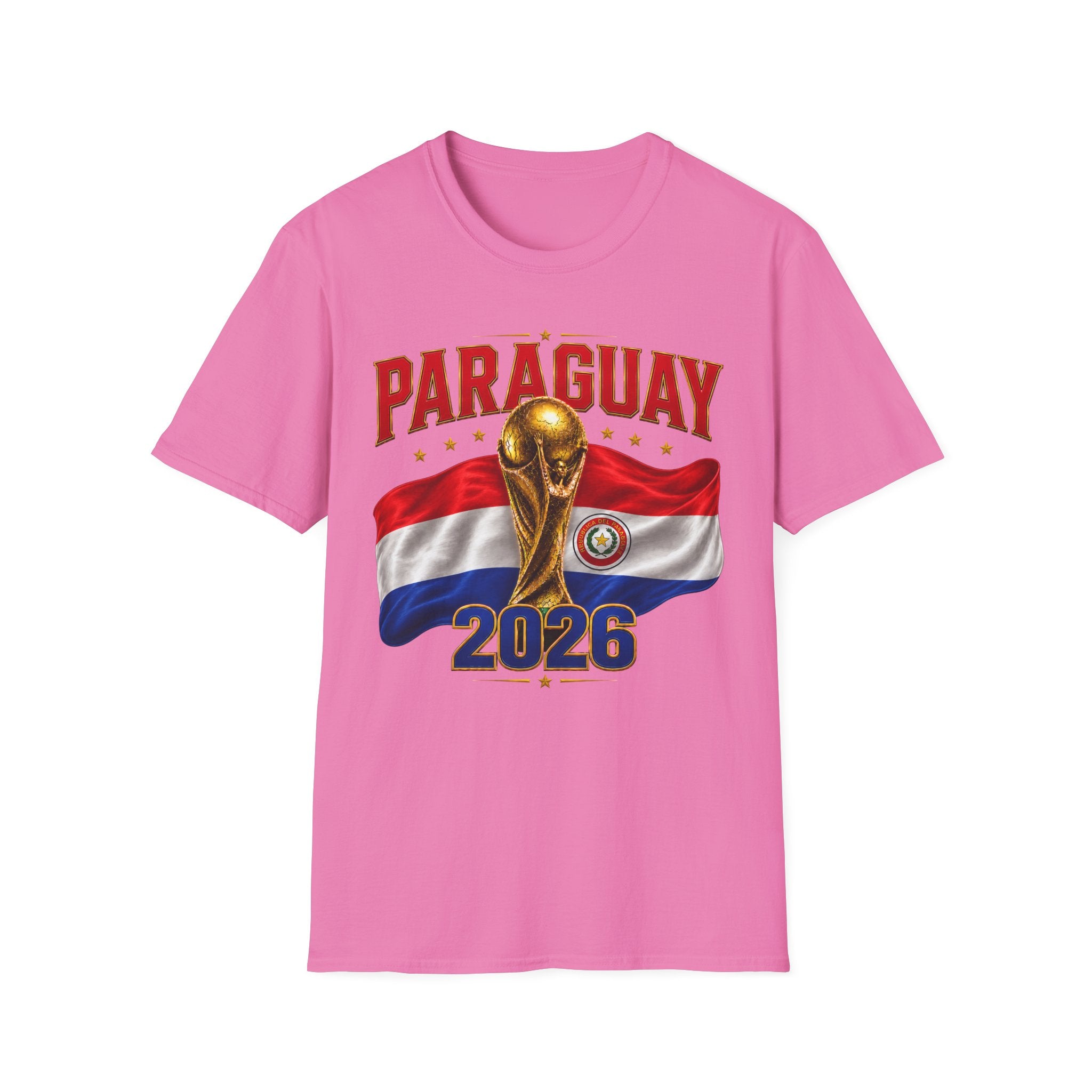 Paraguay 2026 World Cup T-Shirt — Fans Soccer Jersey Tee