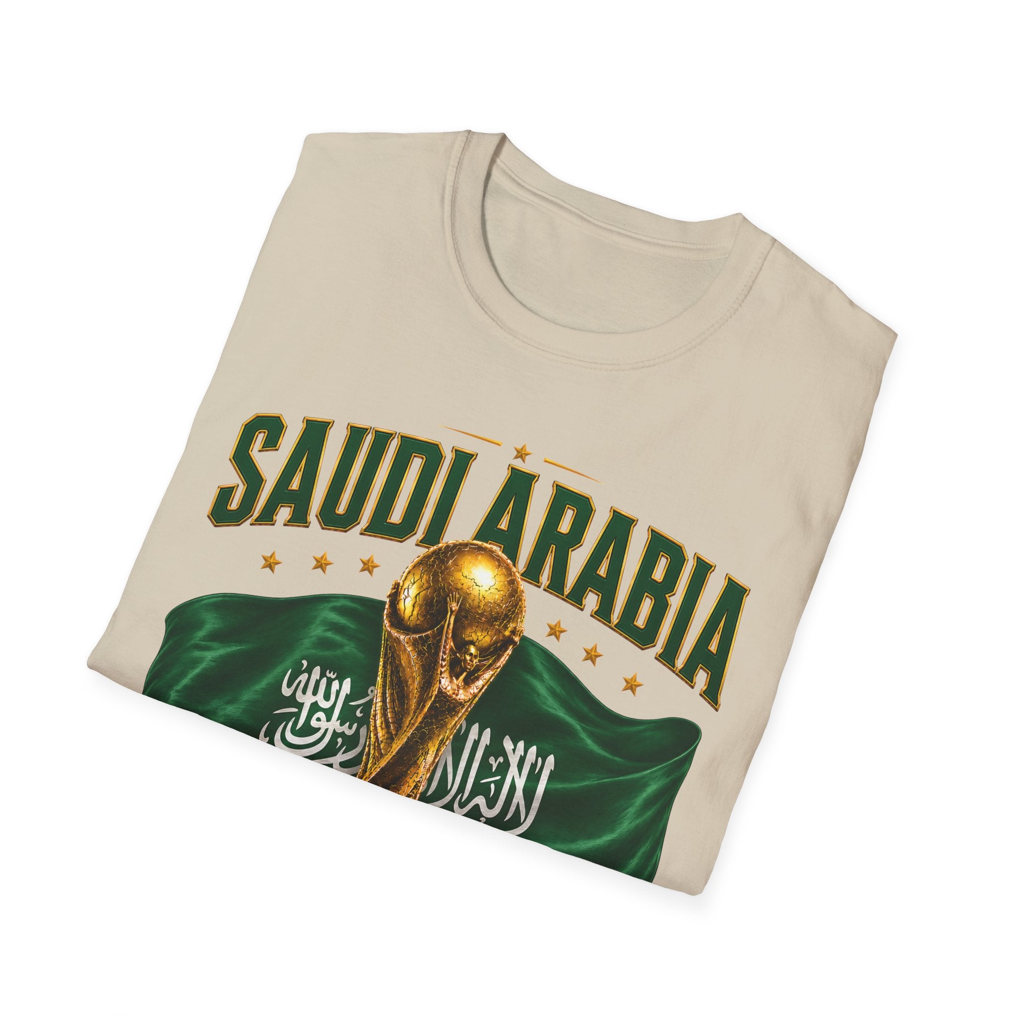 Saudi Arabia 2026 World Cup T-Shirt – Soccer Champion Trophy Design