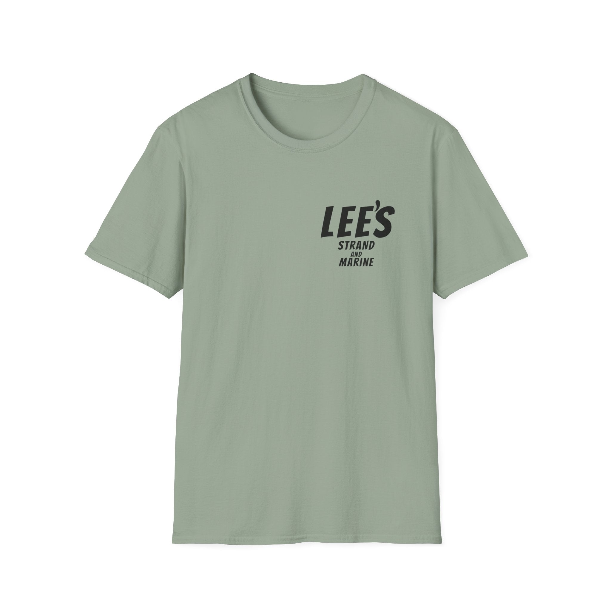 Greasy Lee's Manhattan Beach Old School T-Shirt | Marine and Strand Manhattan Beach Vintage Surf Design