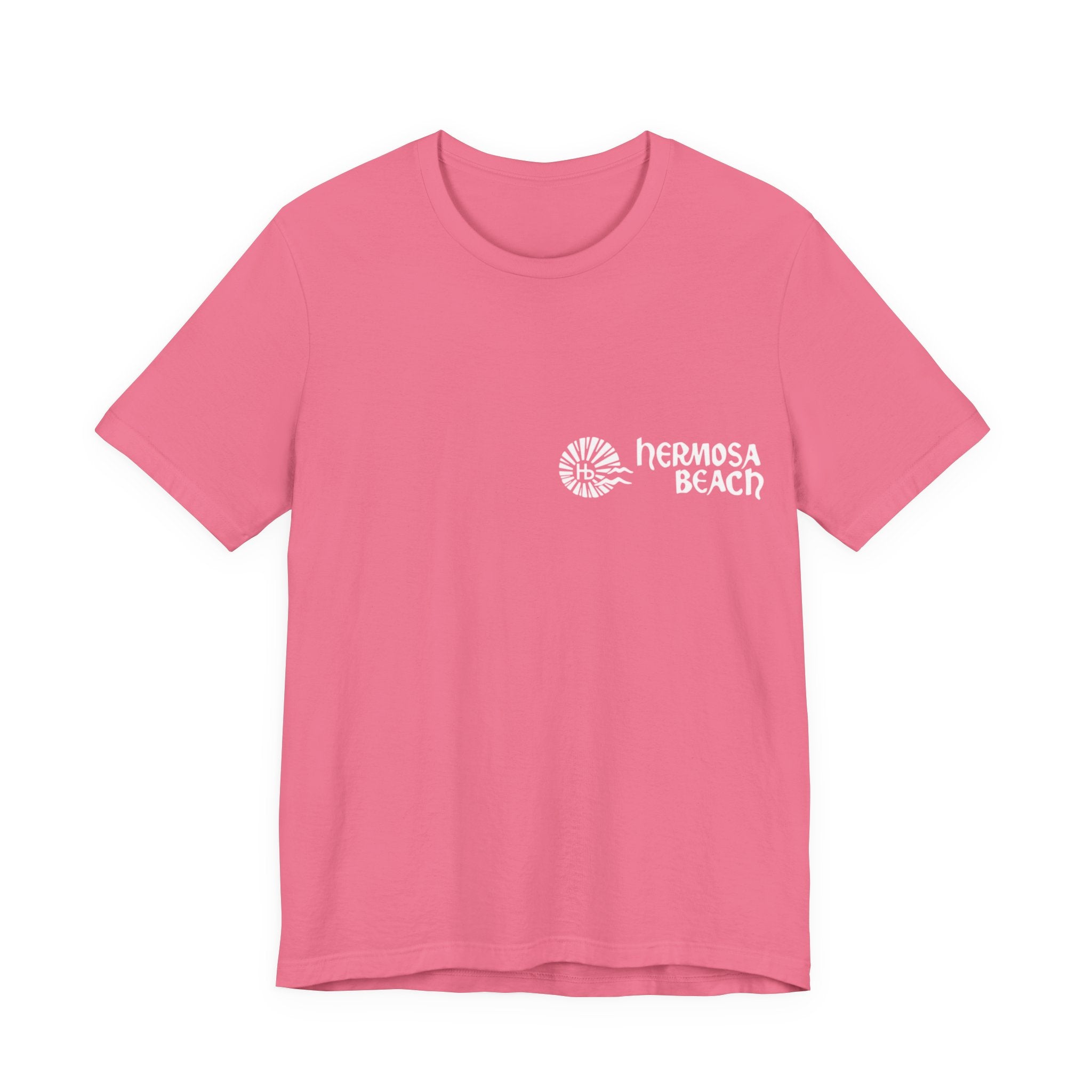 Hermosa Beach Tee — Colorful Front/Back Print Jersey T-Shirt