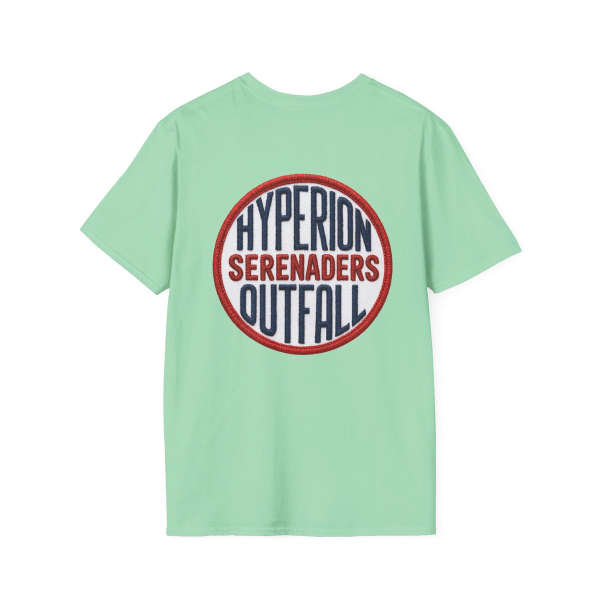 Hyperion Outfall Serenaders  Manhattan Beach T-Shirt — Retro Band Logo Tee