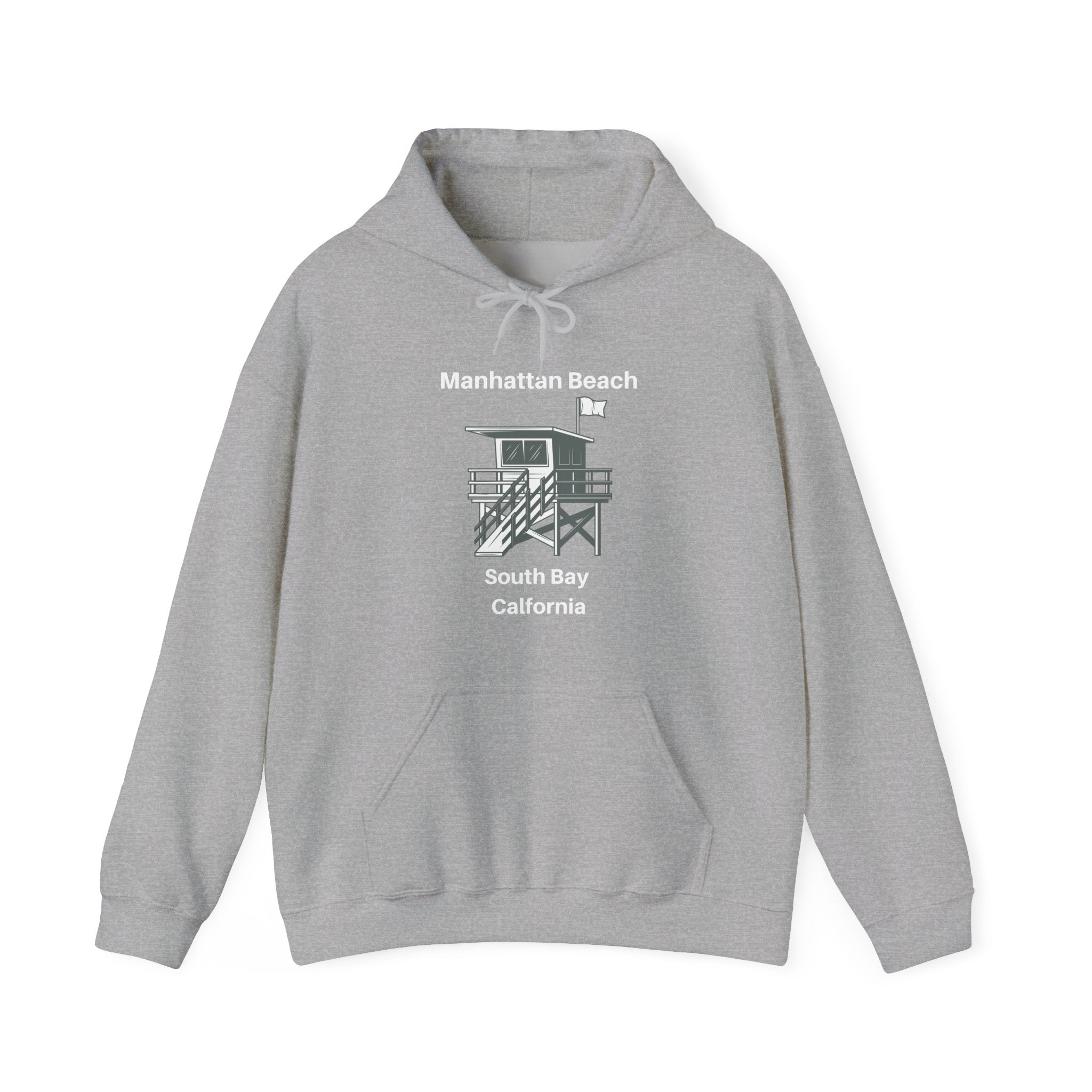 Manhattan Beach South Bay California Unisex Heavy Blend™ Hooded Sweatshirt