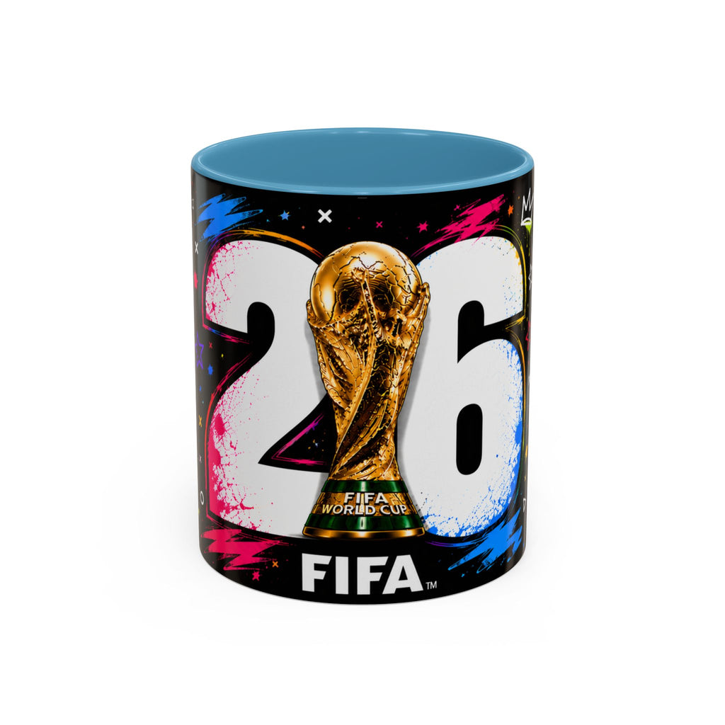 2026 FIFA World Cup Coffee Mug — Colorful Trophy Design (11/15oz)