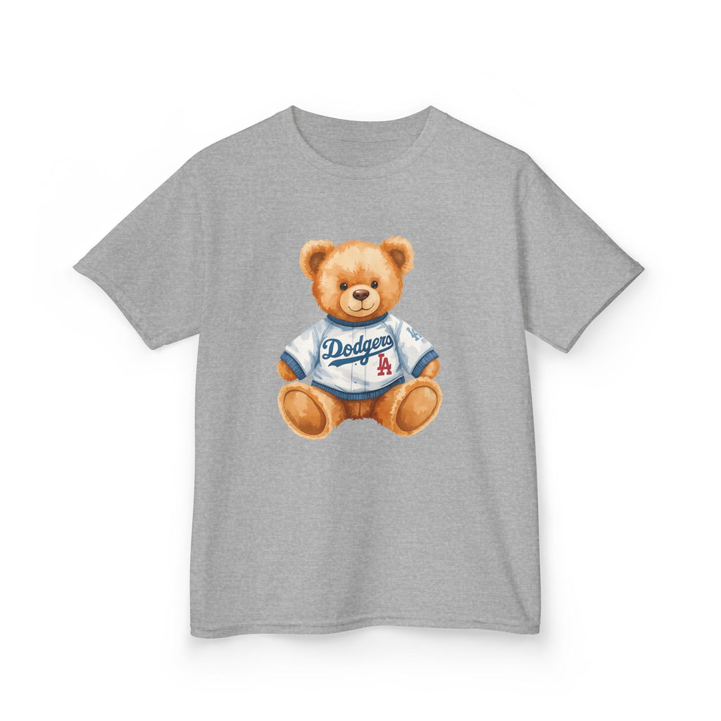 Teddy Bear Tee, Kids Baseball Shirt | Cute Plush Mascot