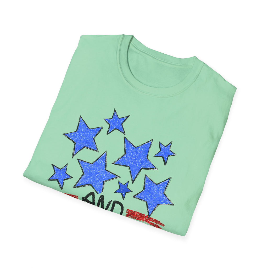 Stars and Stripes T-Shirt — Flag Graphic Patriotic Tee