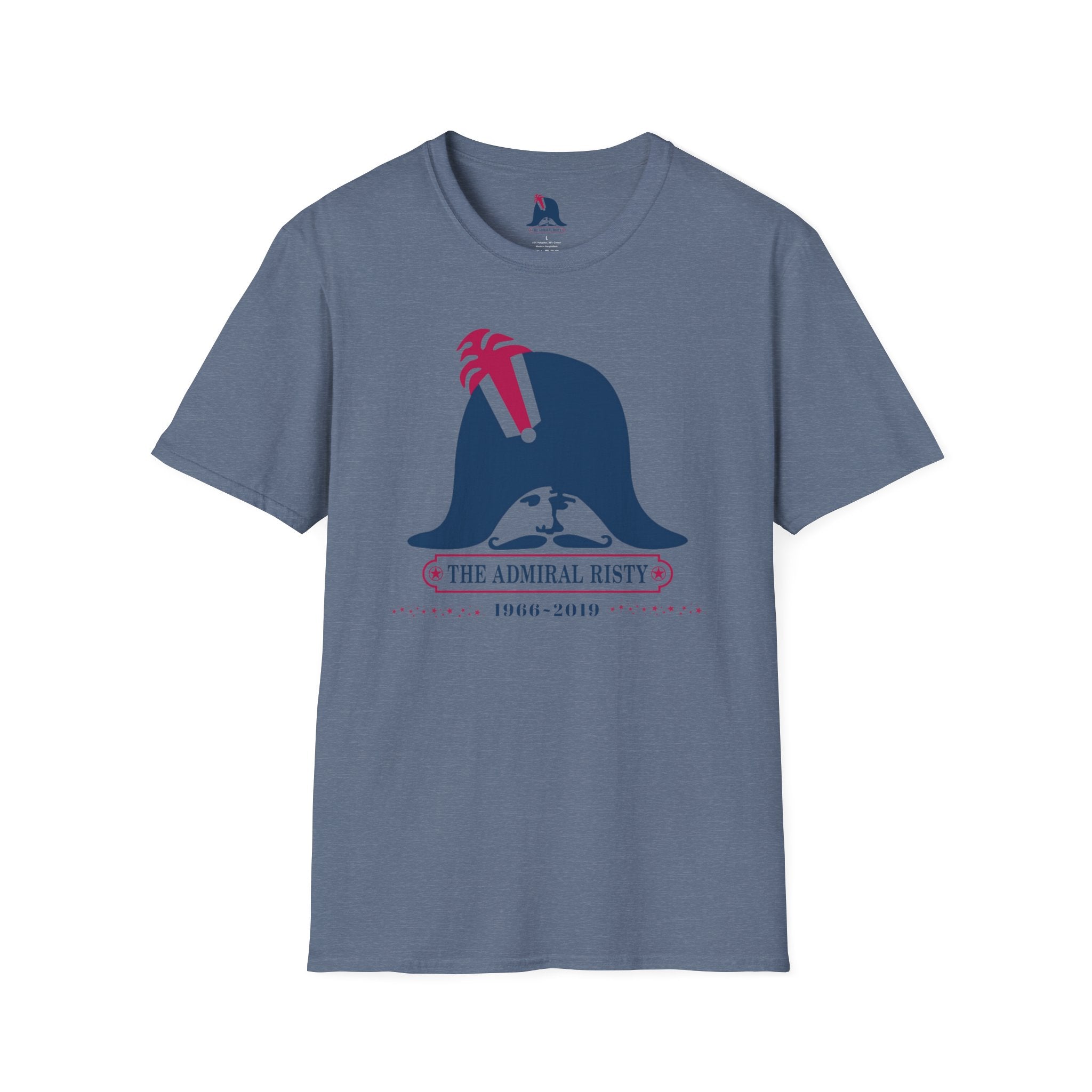 Admiral Risty Rancho Palos Verdes 1966 - 2019 Softstyle T-Shirt, Casual Wear, Gift for History Buffs, Unique Graphic Tee, Summer Essential