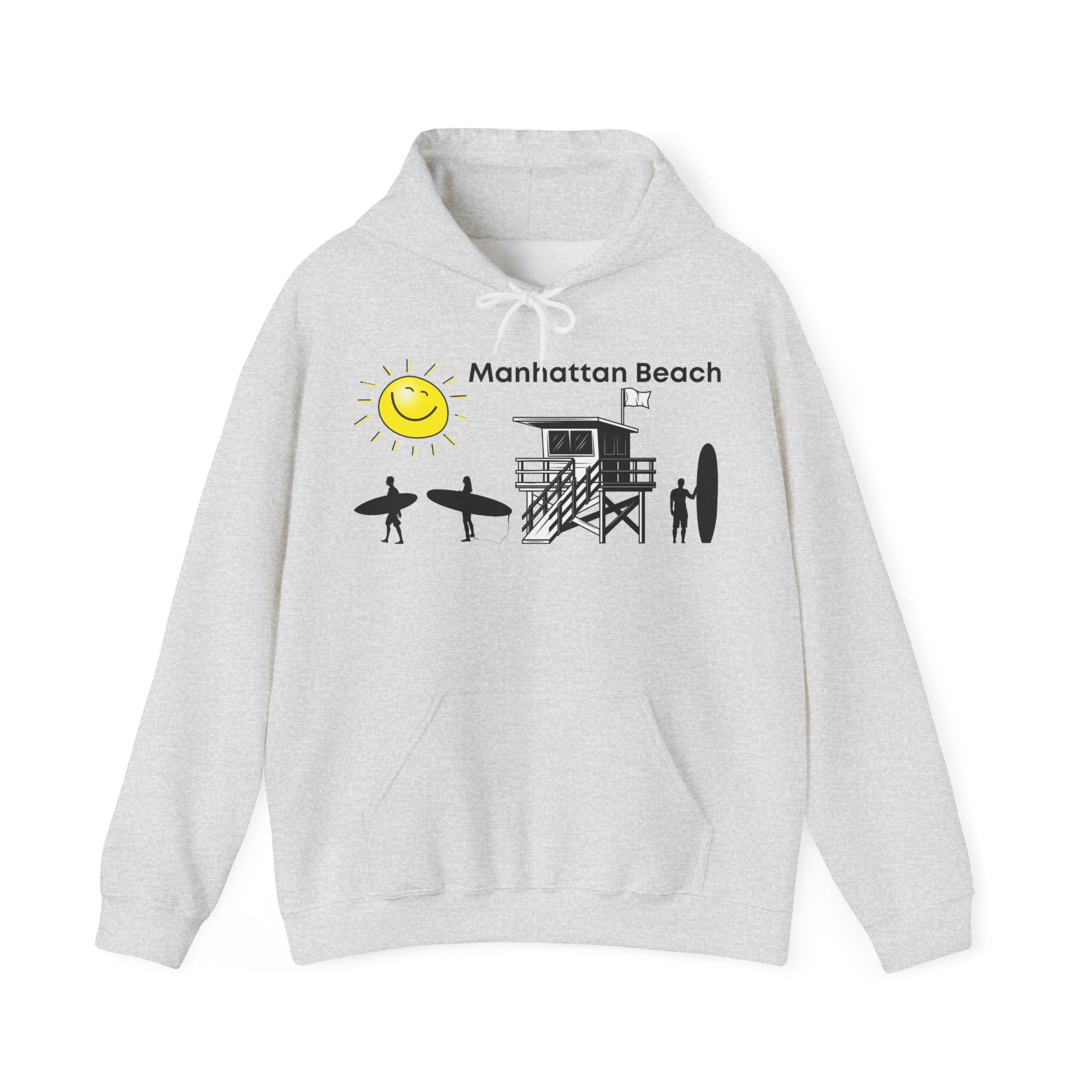 Manhattan Beach California Unisex Heavy Blend™ Hooded Sweatshirt