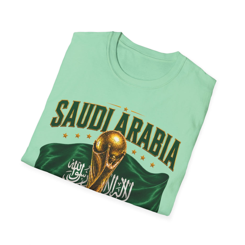 Saudi Arabia 2026 World Cup T-Shirt – Soccer Champion Trophy Design
