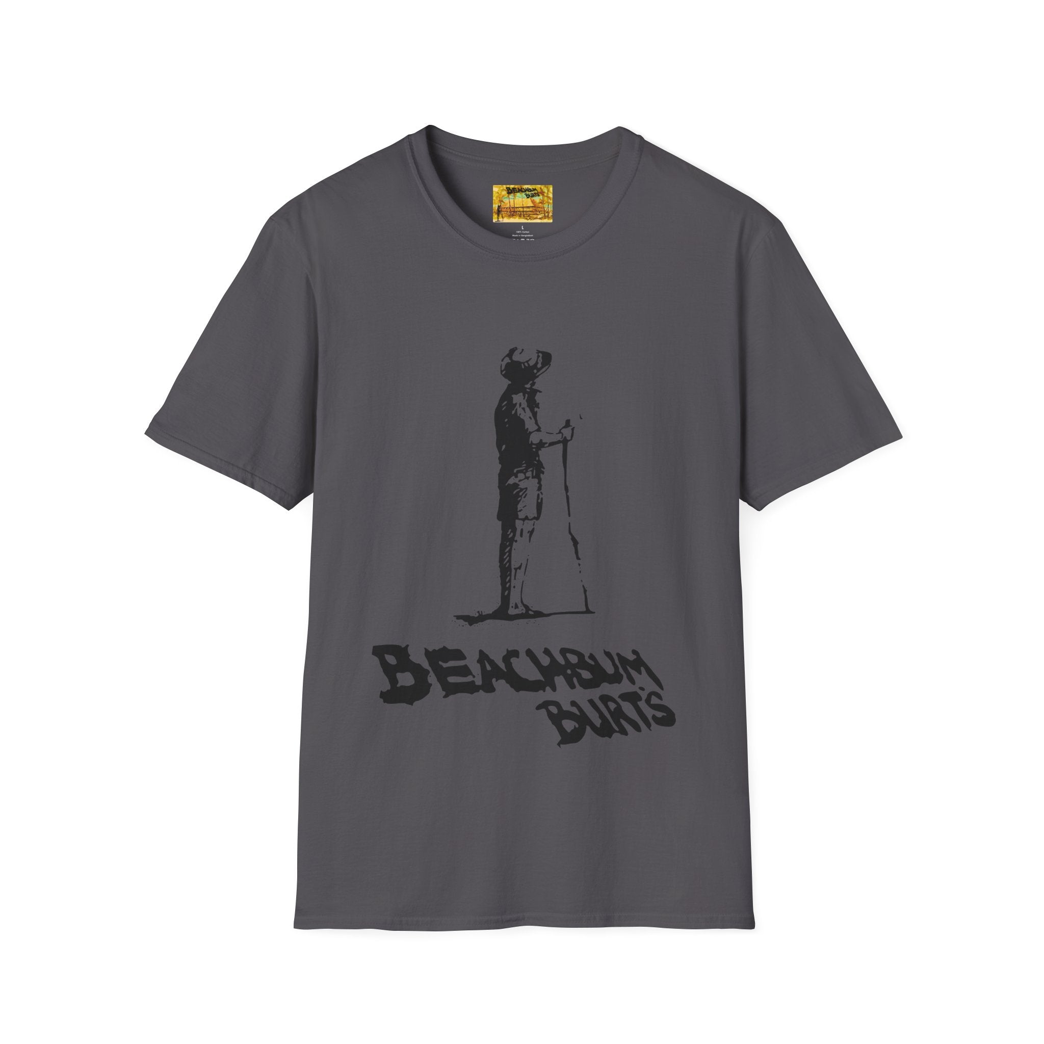 Beach Bum Burt's - Gone  But Not Forgotten - Men's Woman's T-Shirt - Cool Casual Wear, Summer Vibes, Gift for Beach Lovers,  Relaxed Style