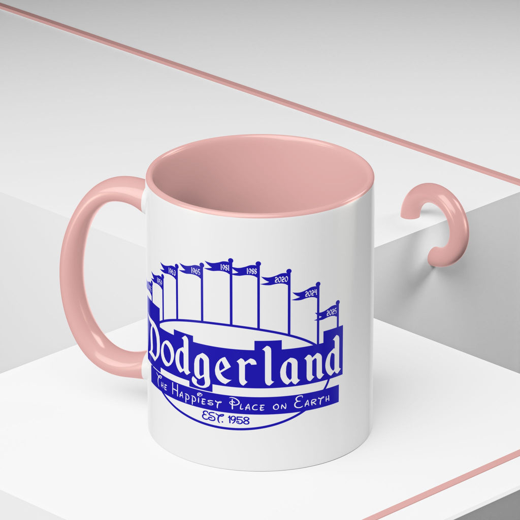 DodgerLAnd Logo Mug | Accent Coffee Mug 11oz or 15oz